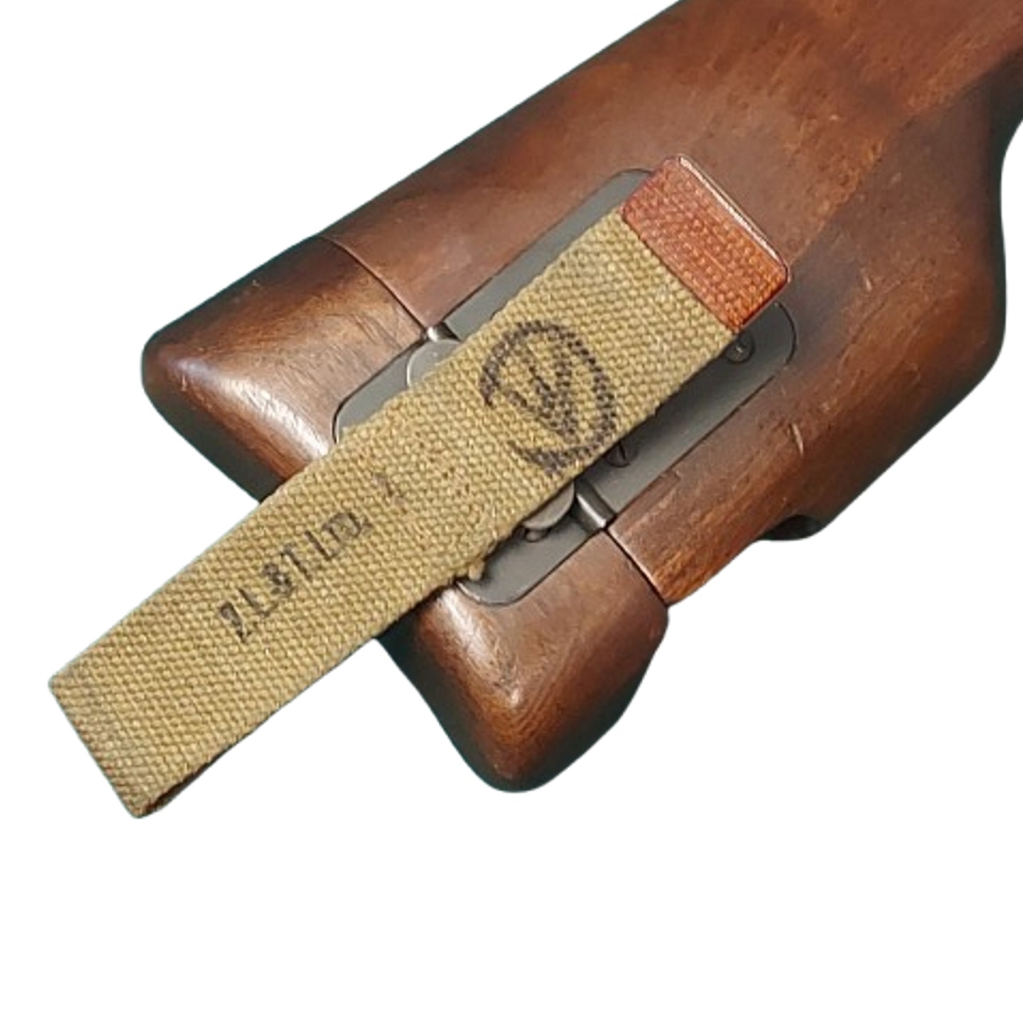 WW2 Canadian Browning Inglis Hi Power Shoulder Stock With Carry Tab