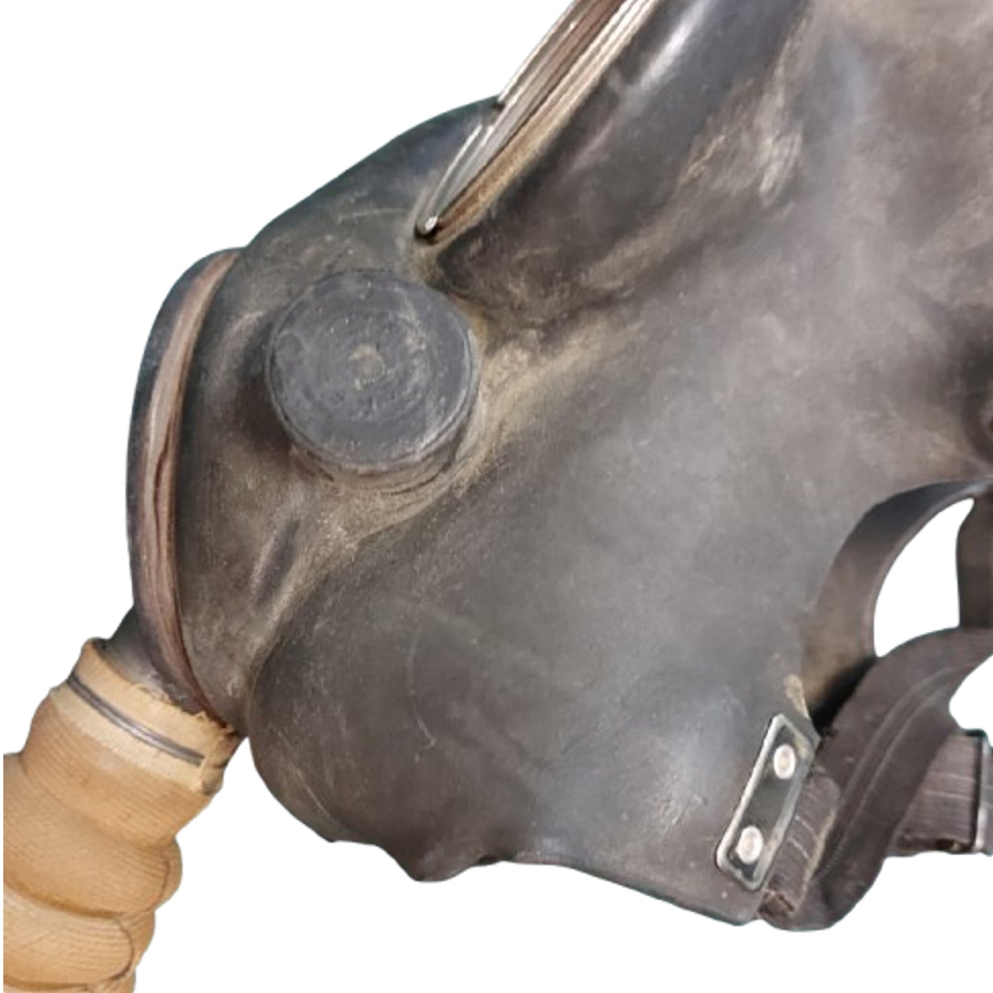 WW2 Canadian Mk.III  Gas Mask In Mk.VII Carrier 1942