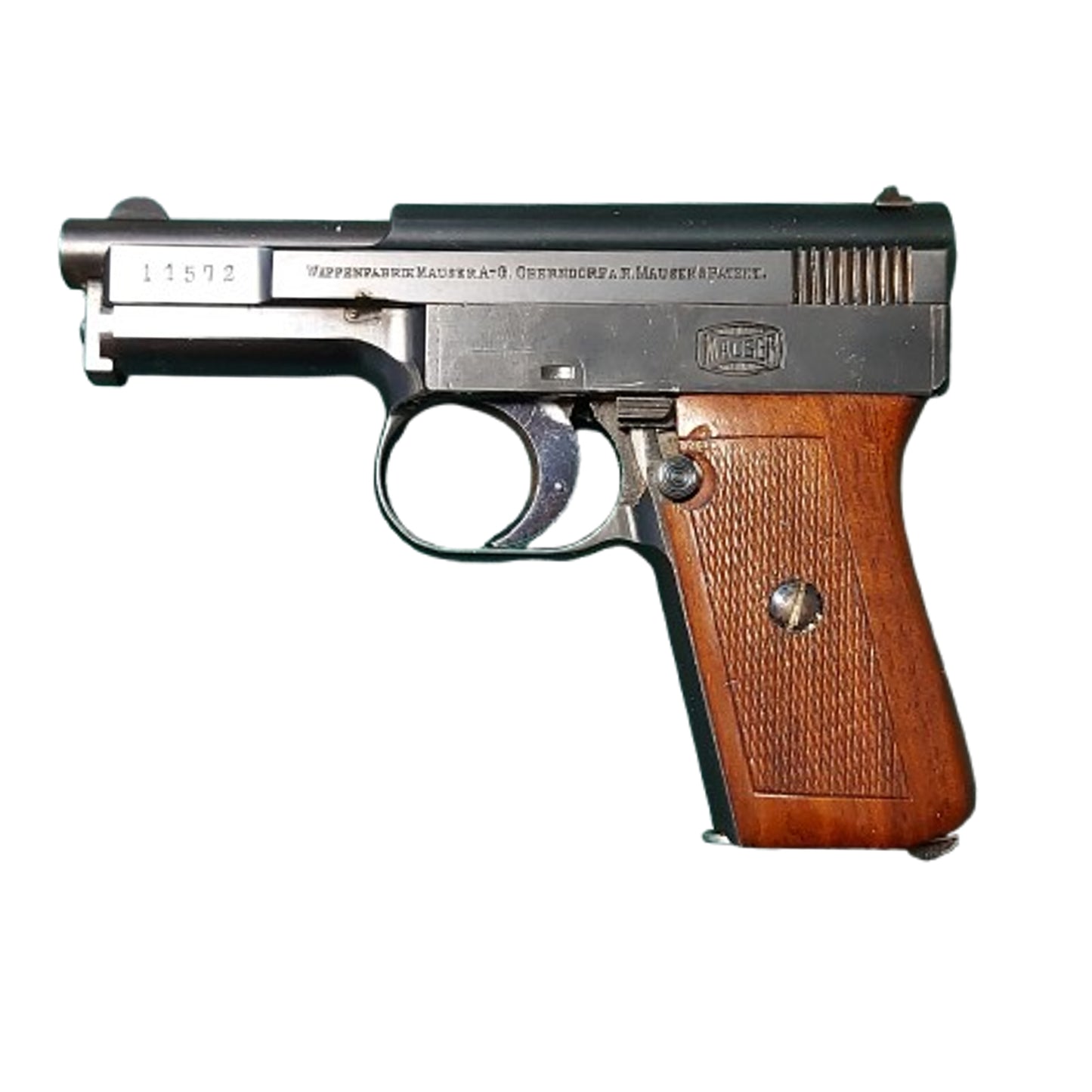 WW1 German Deactivated Mauser Model 1910 Pistol In Original Box