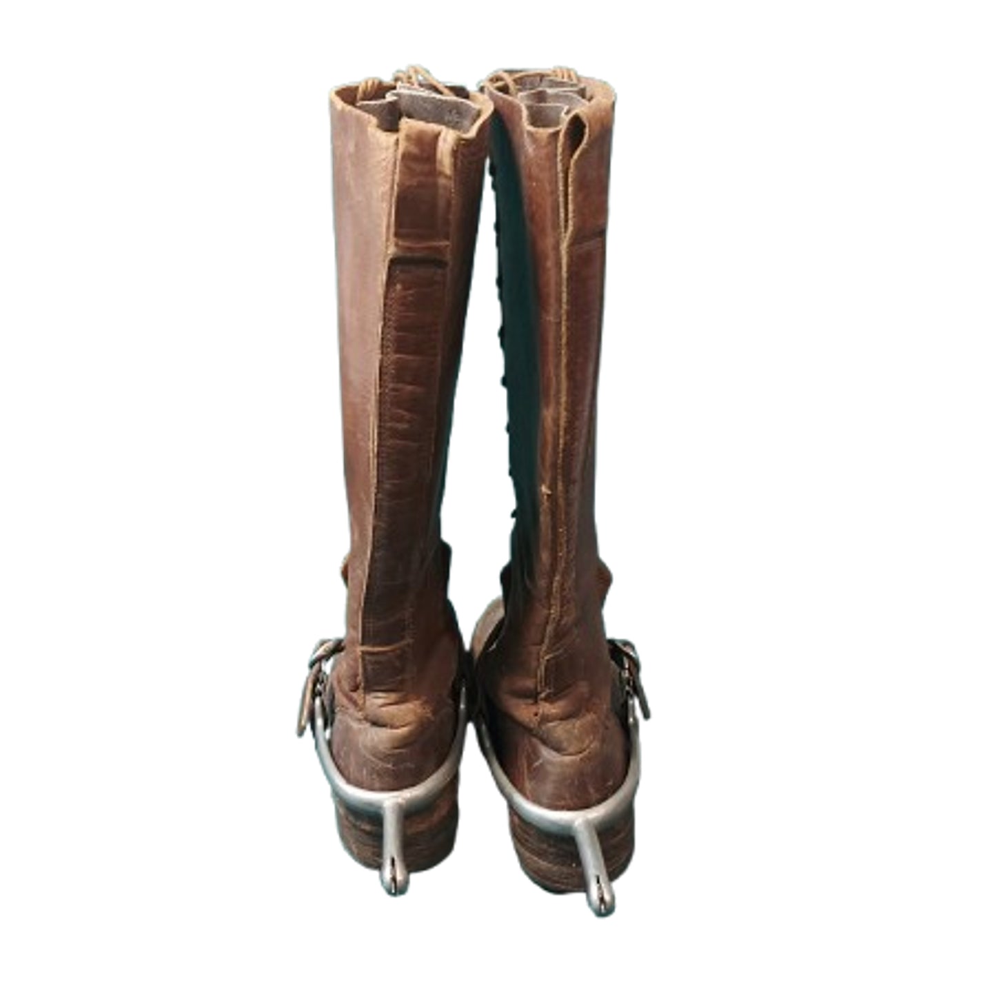 WW1 Canadian CEF High Top Cavalry Boots And Spurs