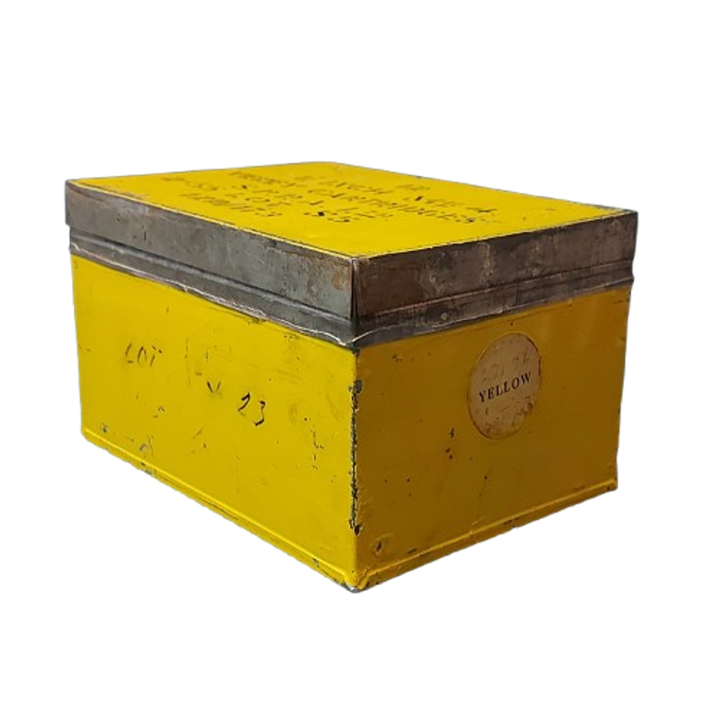 Post-WW2 Canadian 1 1/2  Inch Verey Cartridge Signal Flare Tin
