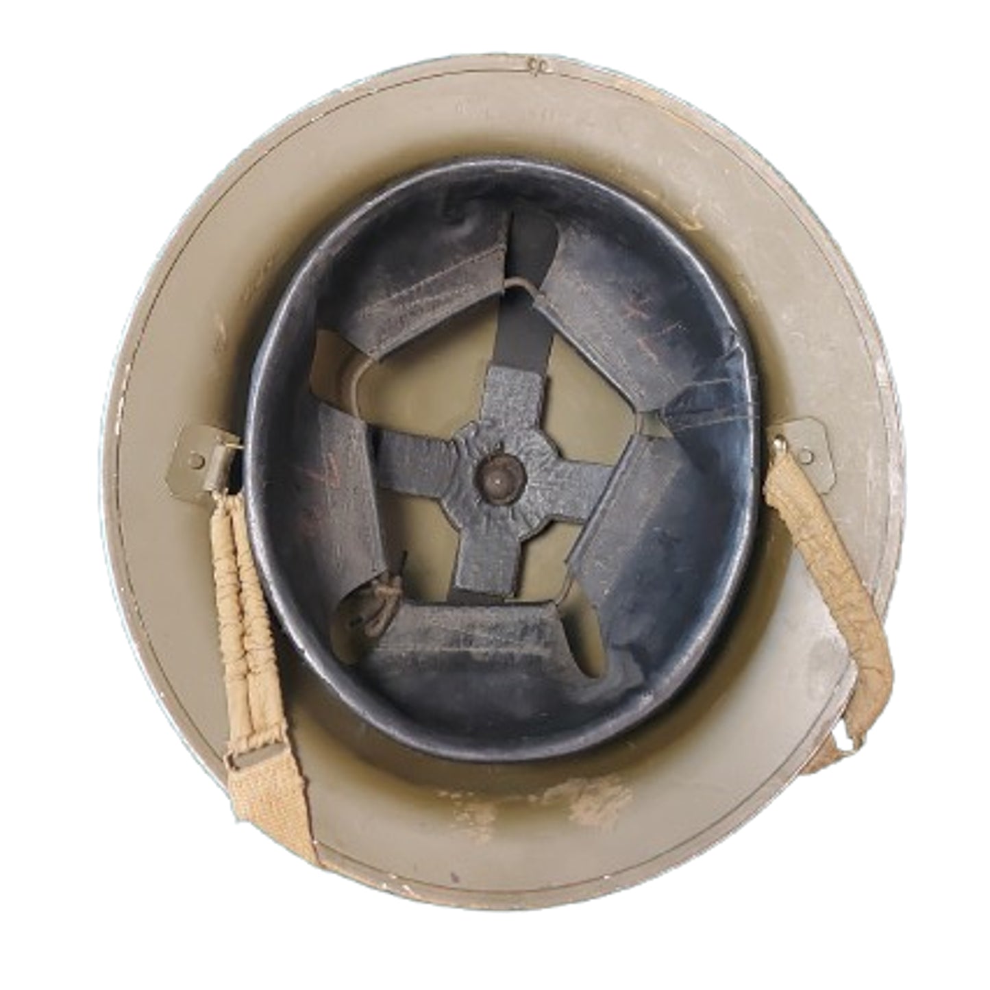 WW2 Canadian RCE Royal Canadian Engineers Flashed Mk.II Camouflage Helmet 1942