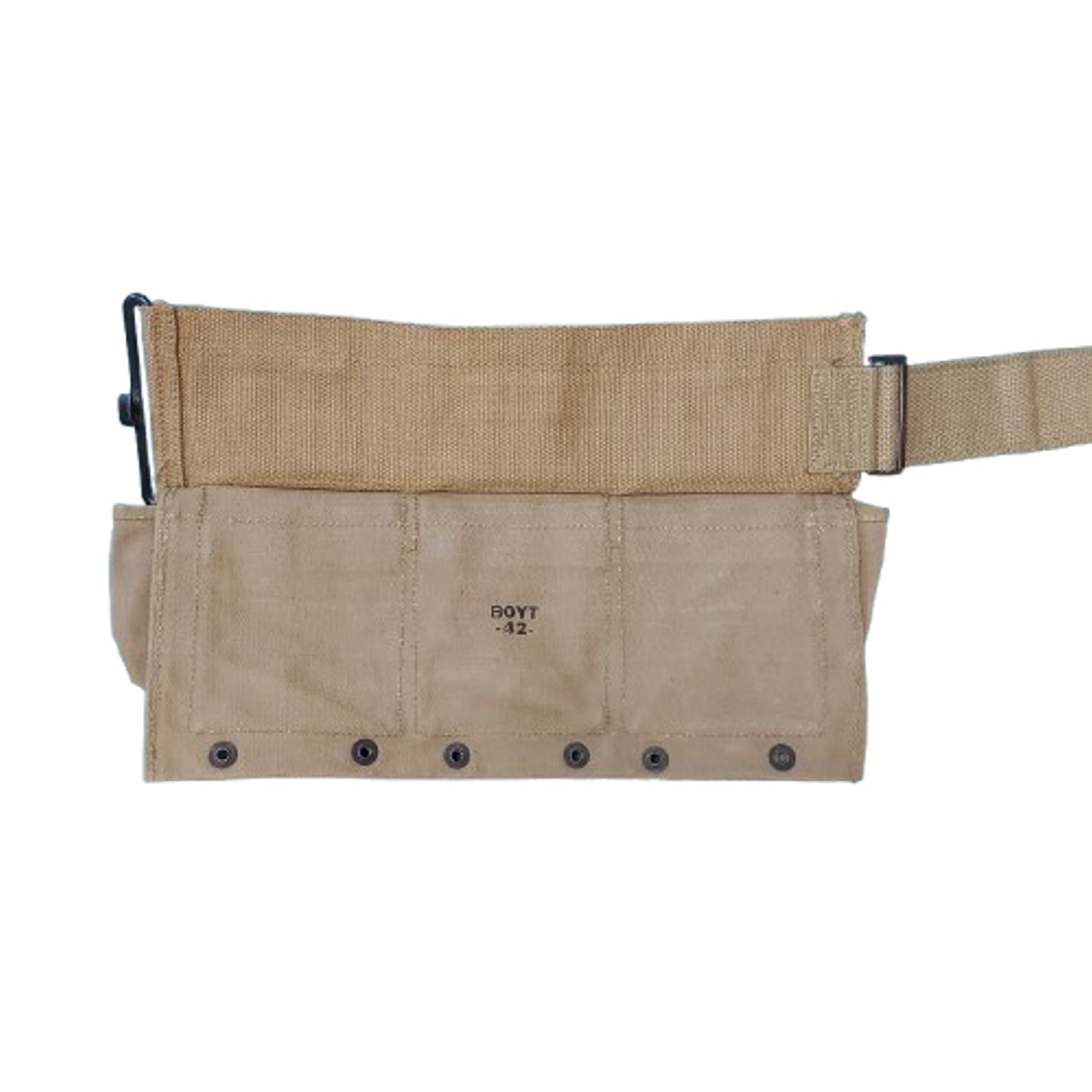 WW2 United States M1937 BAR Browning Automatic Rifle Magazine Pouch Belt 1942