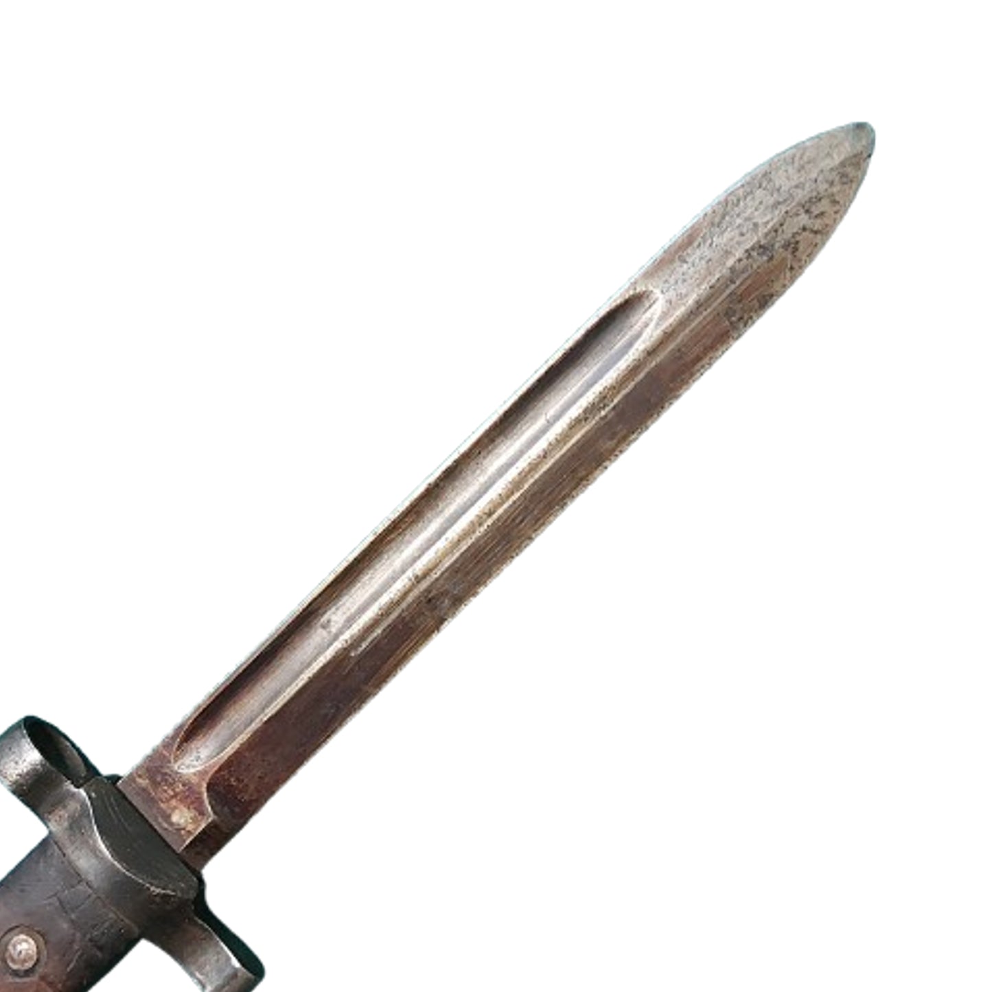 WW2 Italian M38 Mannlicher-Carcano Fixed Blade Bayonet And Scabbard With Frog