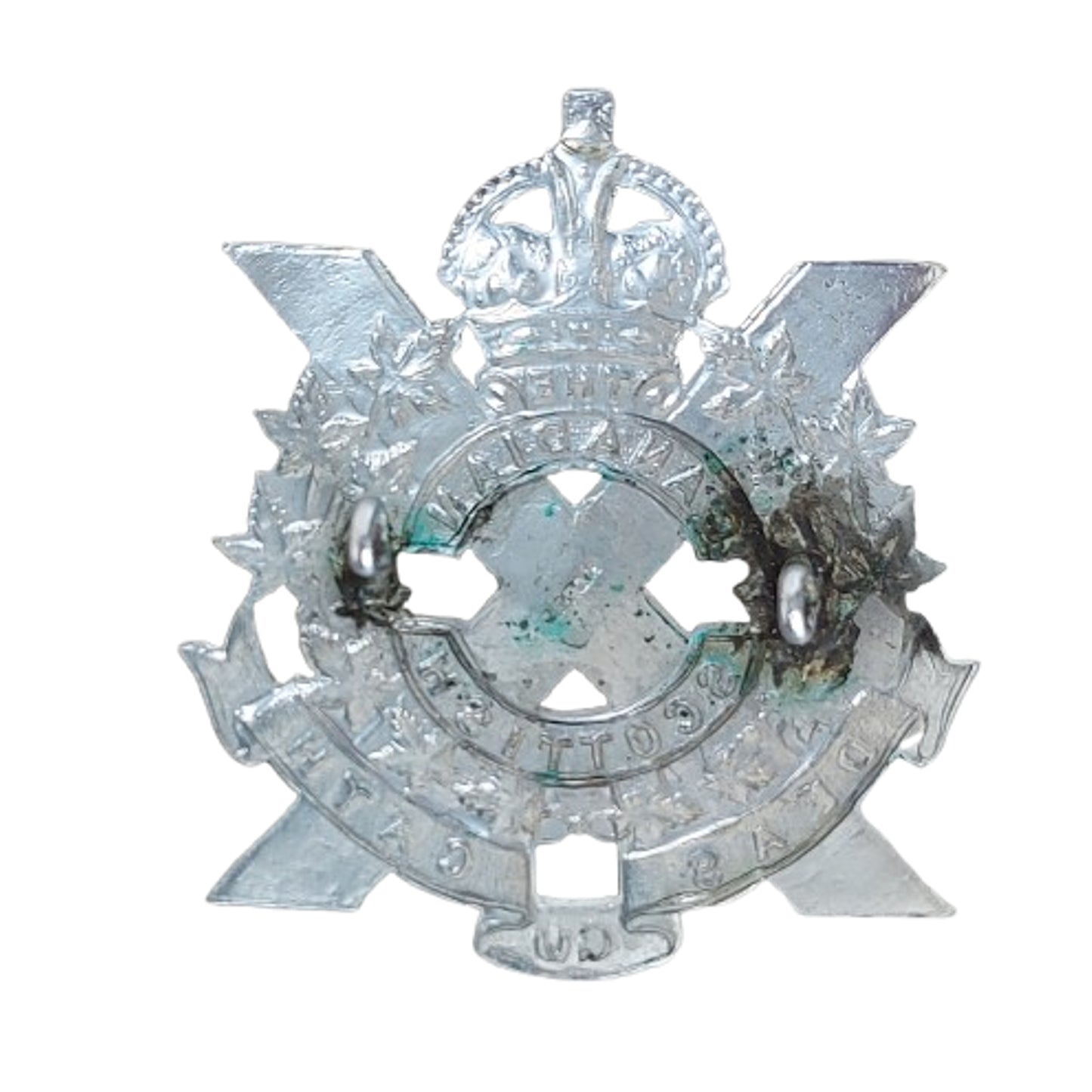 WW2 Canadian Scottish Cap Badge Birks