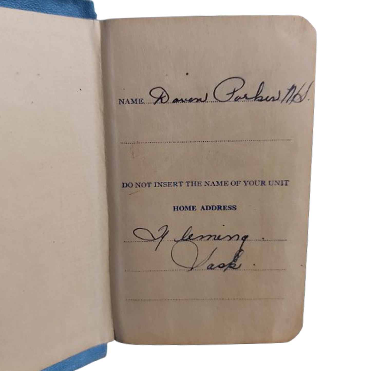 WW2 Canadian RCAF Royal Canadian Air Force New Testament