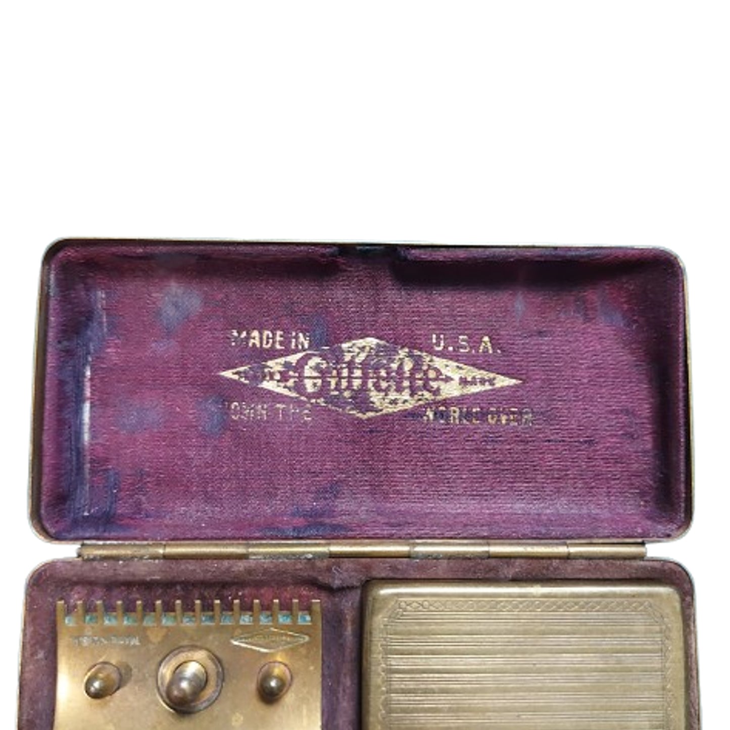 WW1 Canadian Army Officer's Shaving Kit In Case