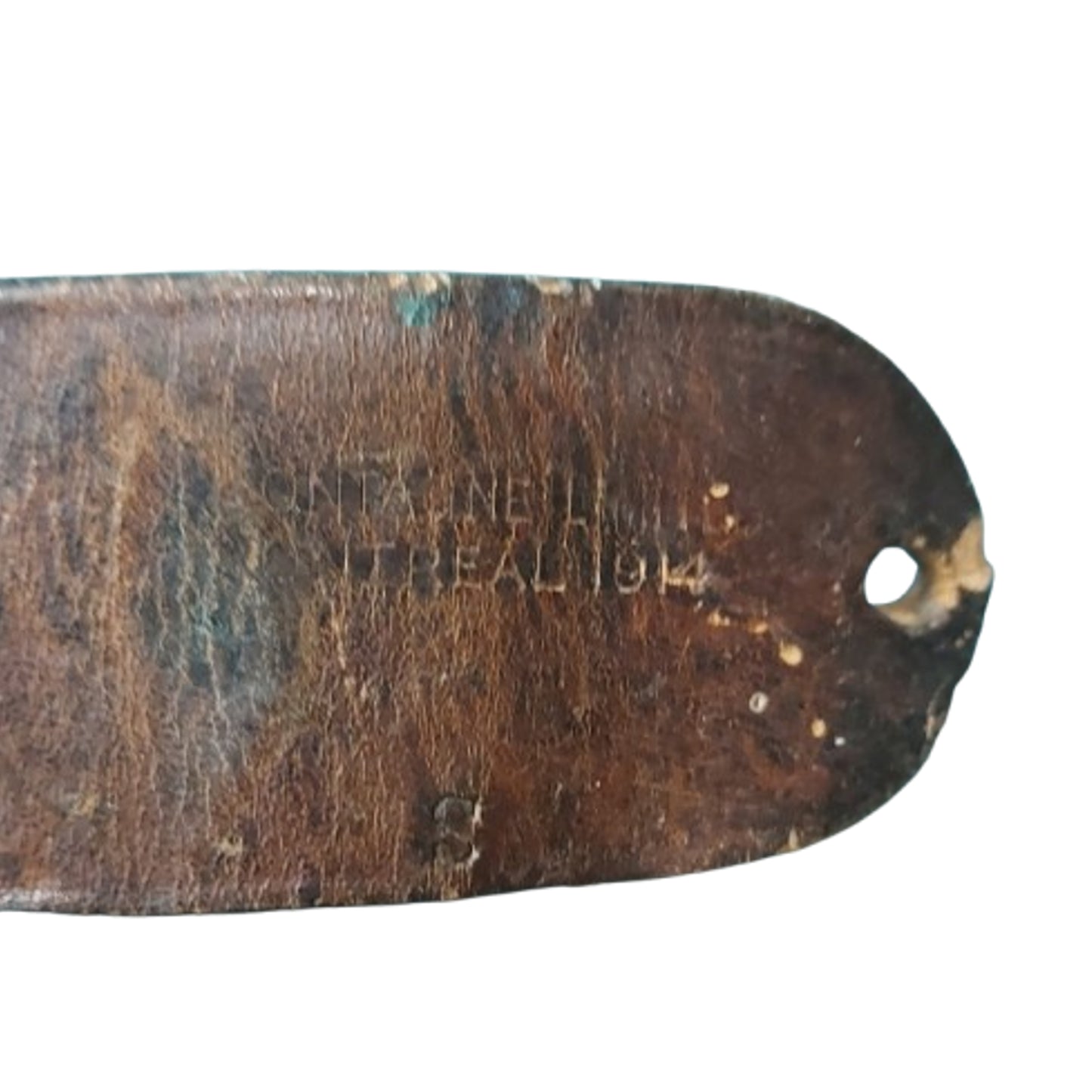 WW1 Canadian CEF Snake Belt With Buckle 1914