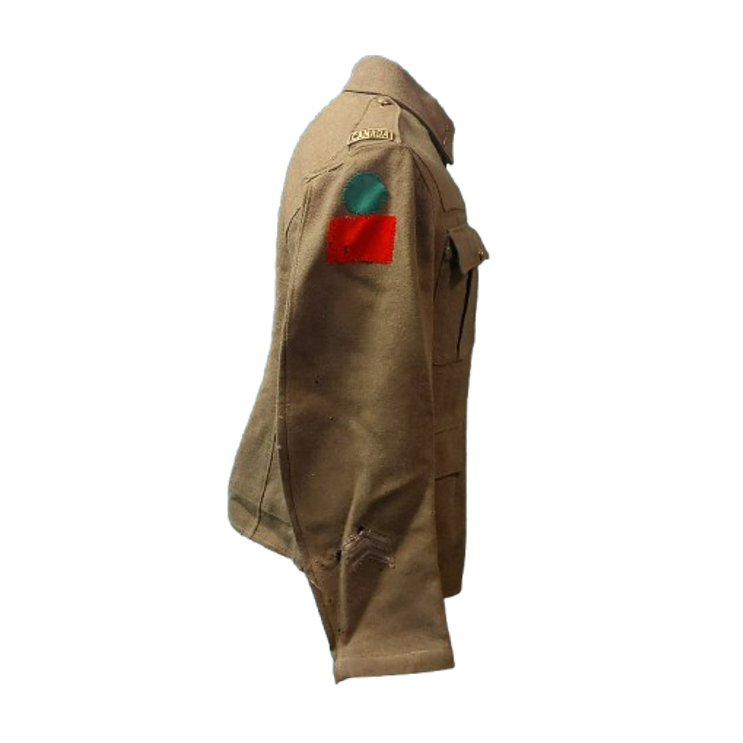 WW1 Canadian CEF 1st Battalion 5 Button Tunic Ontario Regiment
