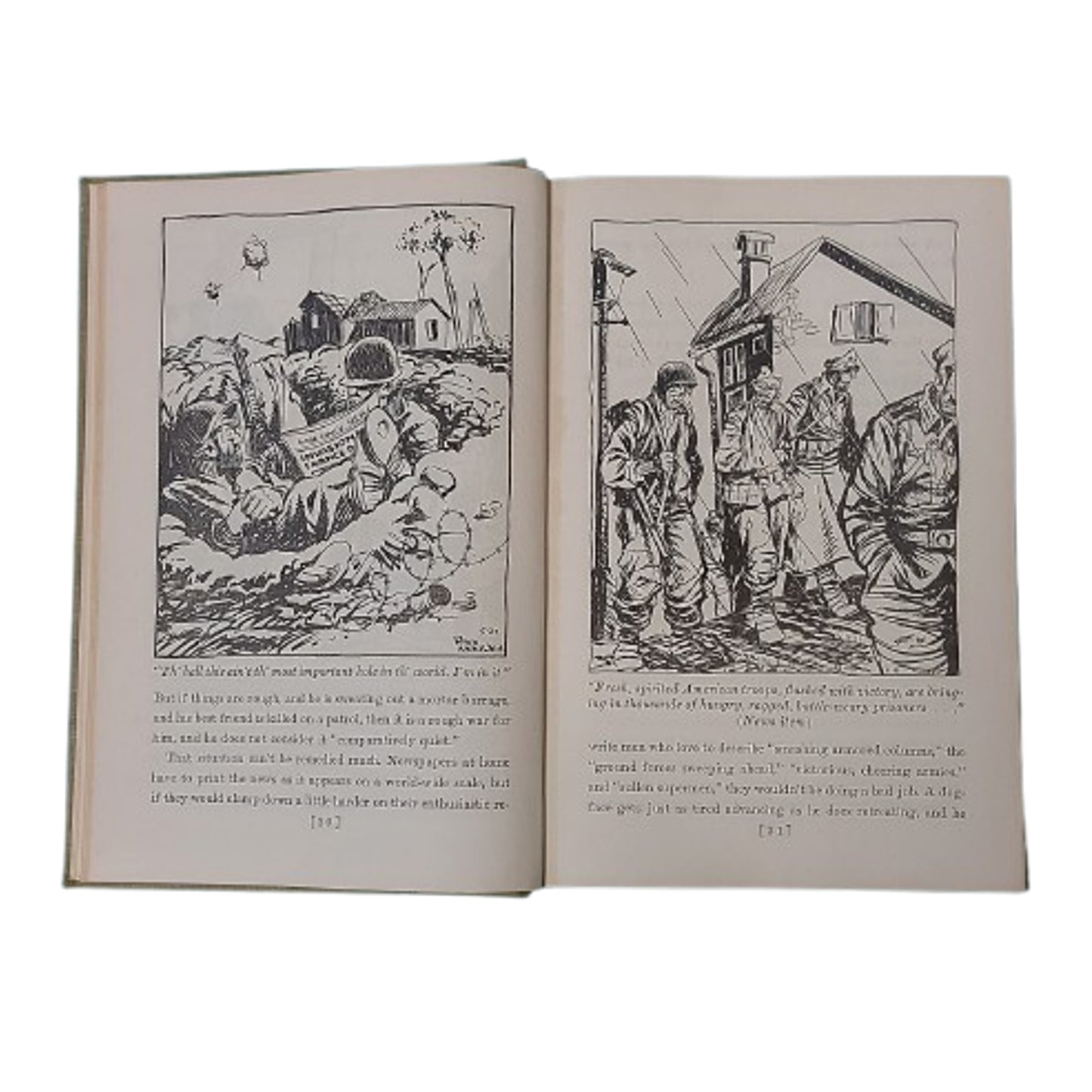 Up Front Drawings And Account Of The WW2 U.S. 45th Division Book