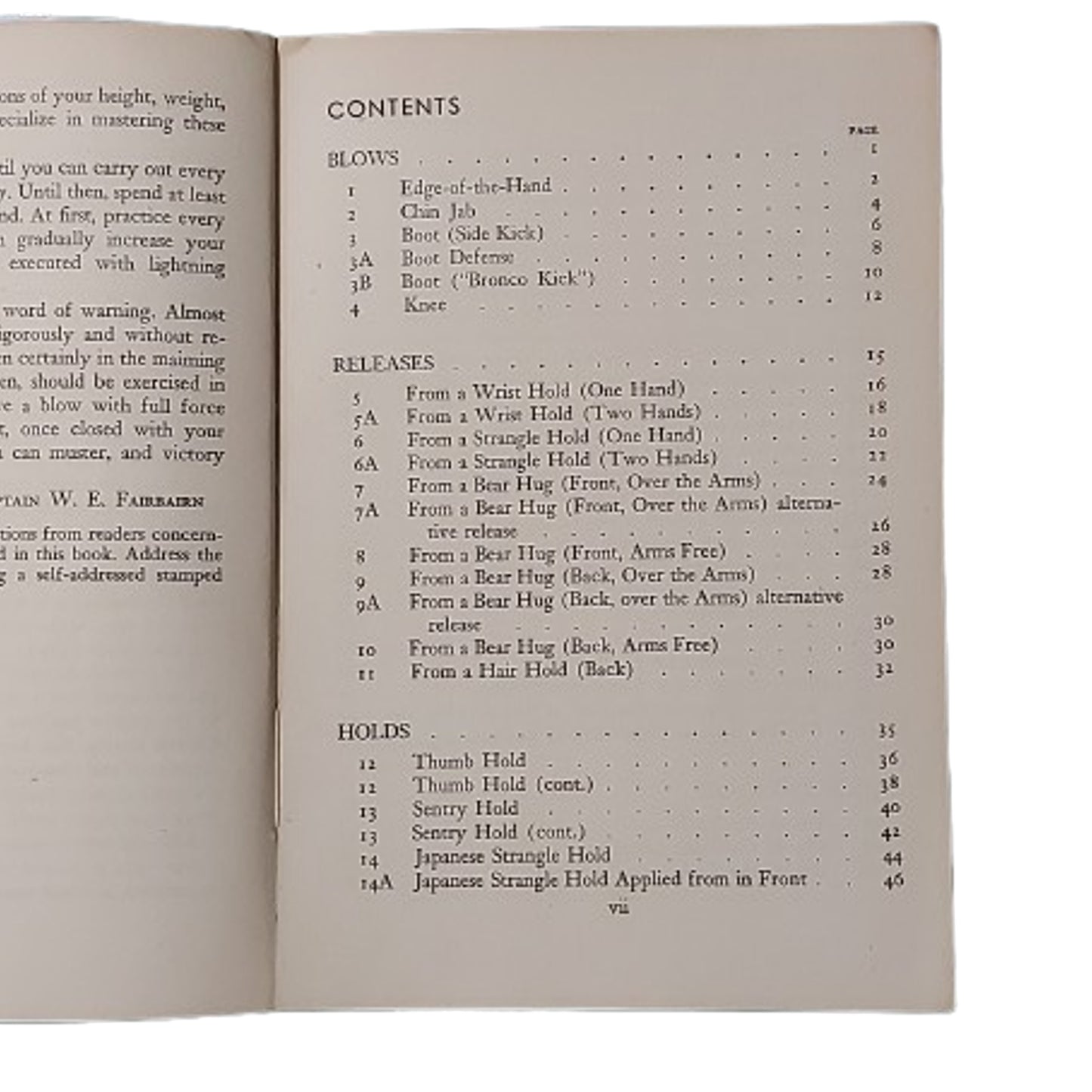 Get Tough by Lieutenant Colonel William Fairbairn Book 1942 Edition