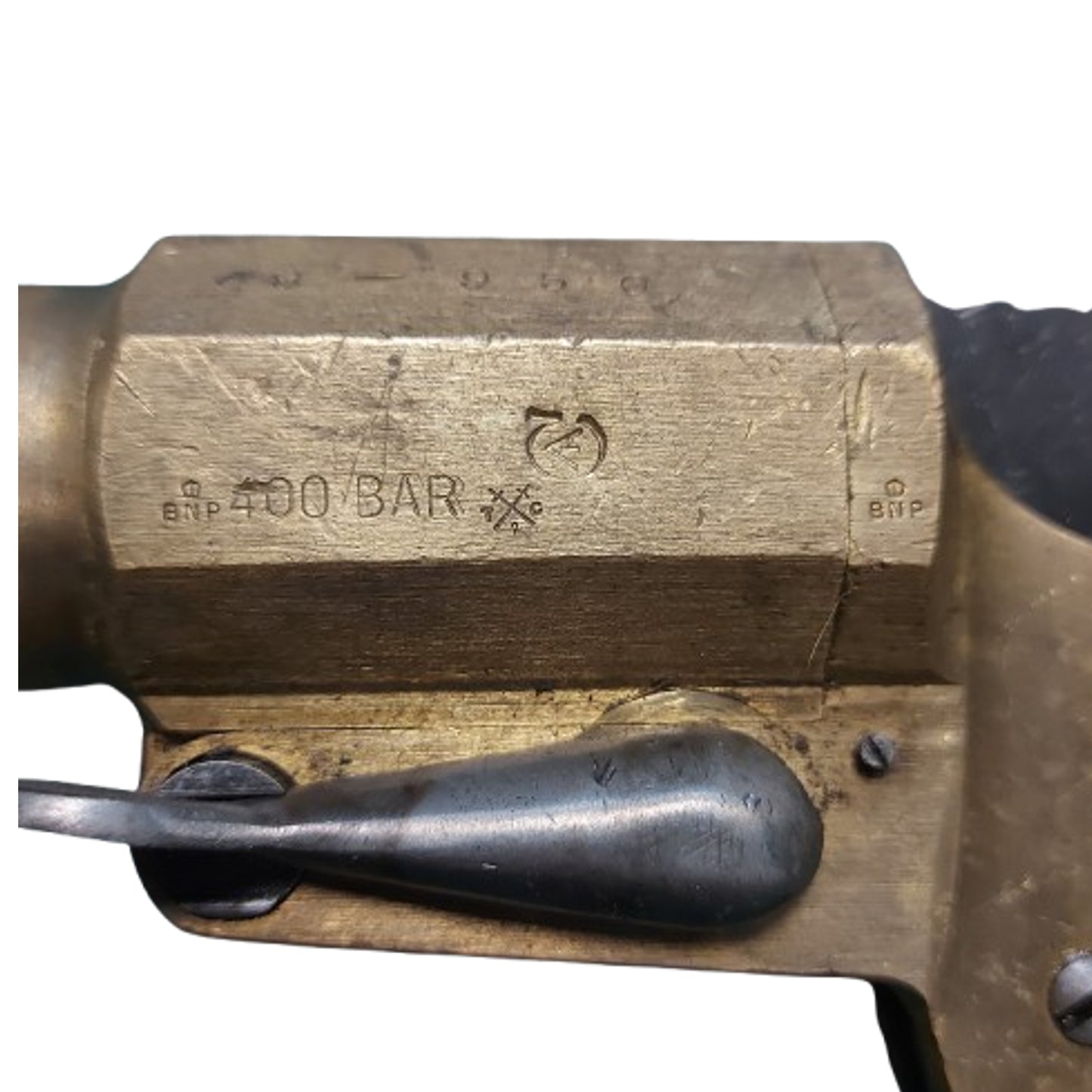 WW1 Canadian Issue AH. Fox Mk. IV Brass Flare Pistol C-Broadarrow