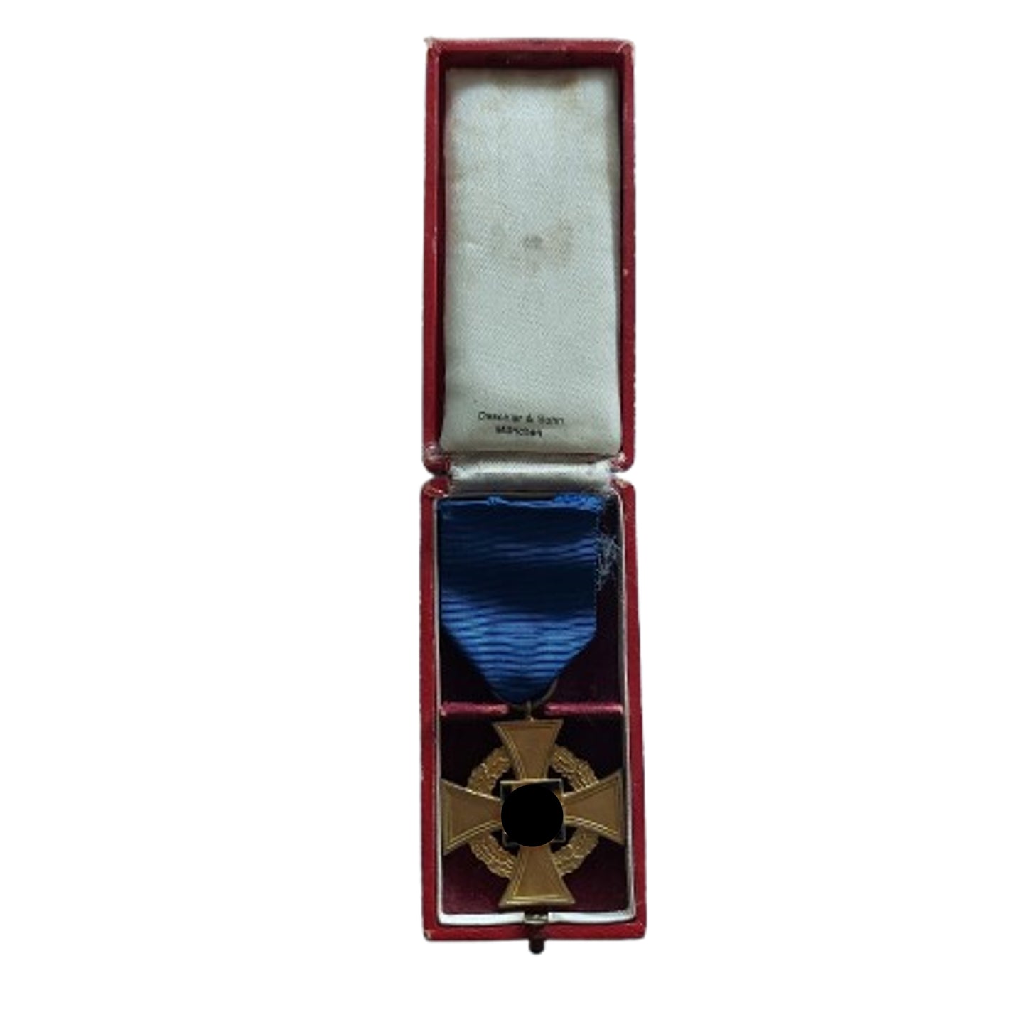 WW2 German NSDAP Cased 40 Year Faithful Service Medal