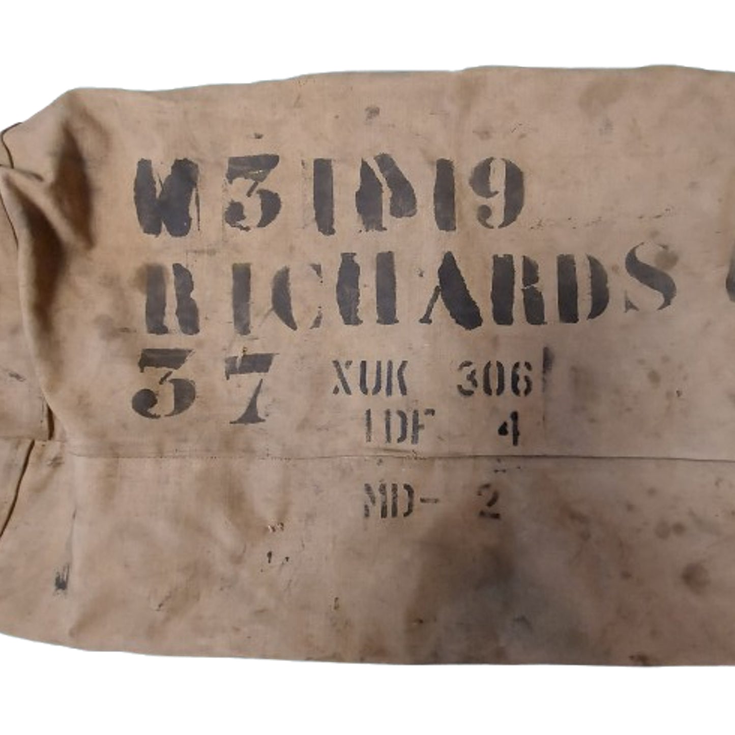 WW2 Canadian Named Duffel Bag Edmonton Fusiliers