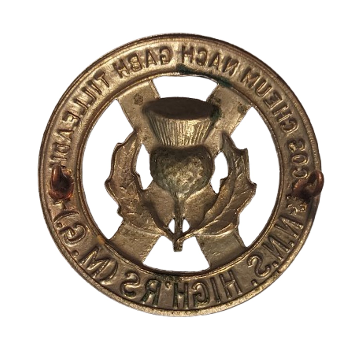 WW2 Canadian North Nova Scotia Highlanders MG Cap Badge