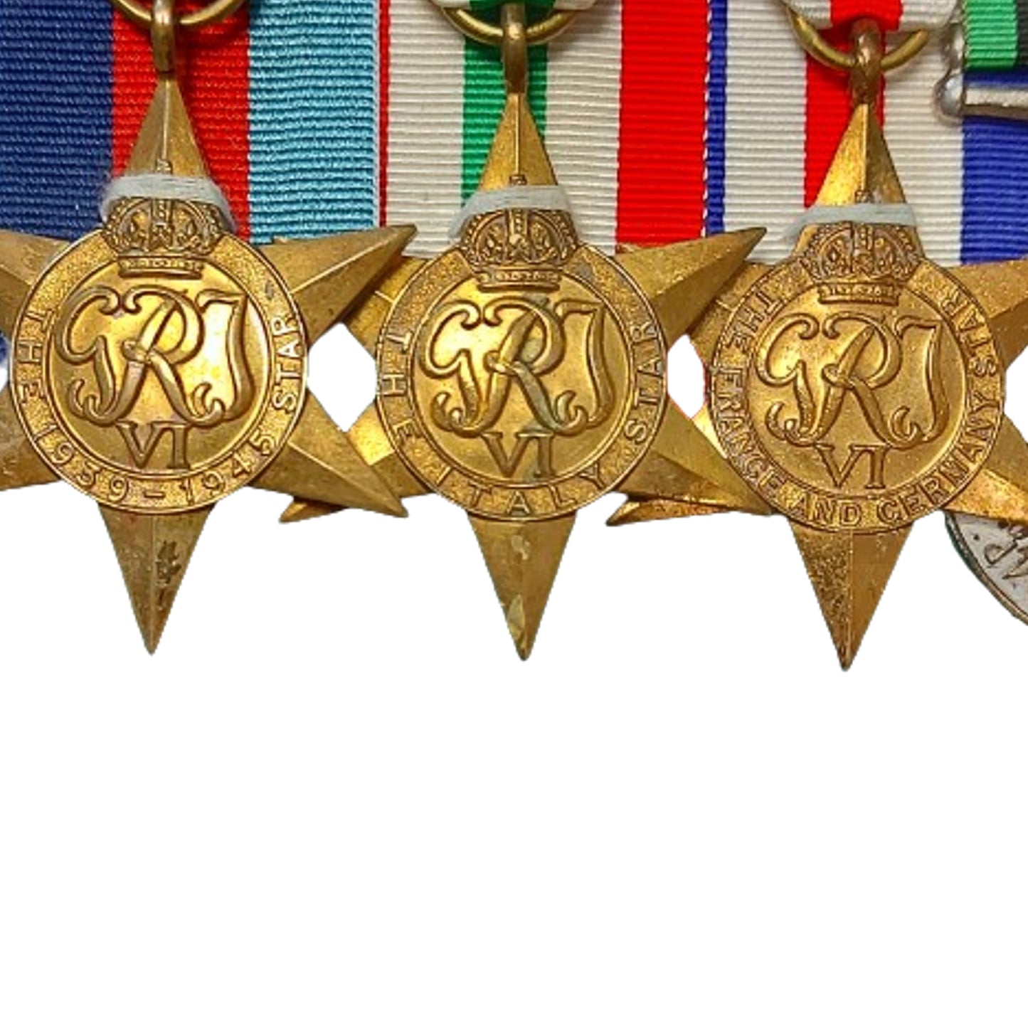 WW2 Canadian Overseas Service Medal Set