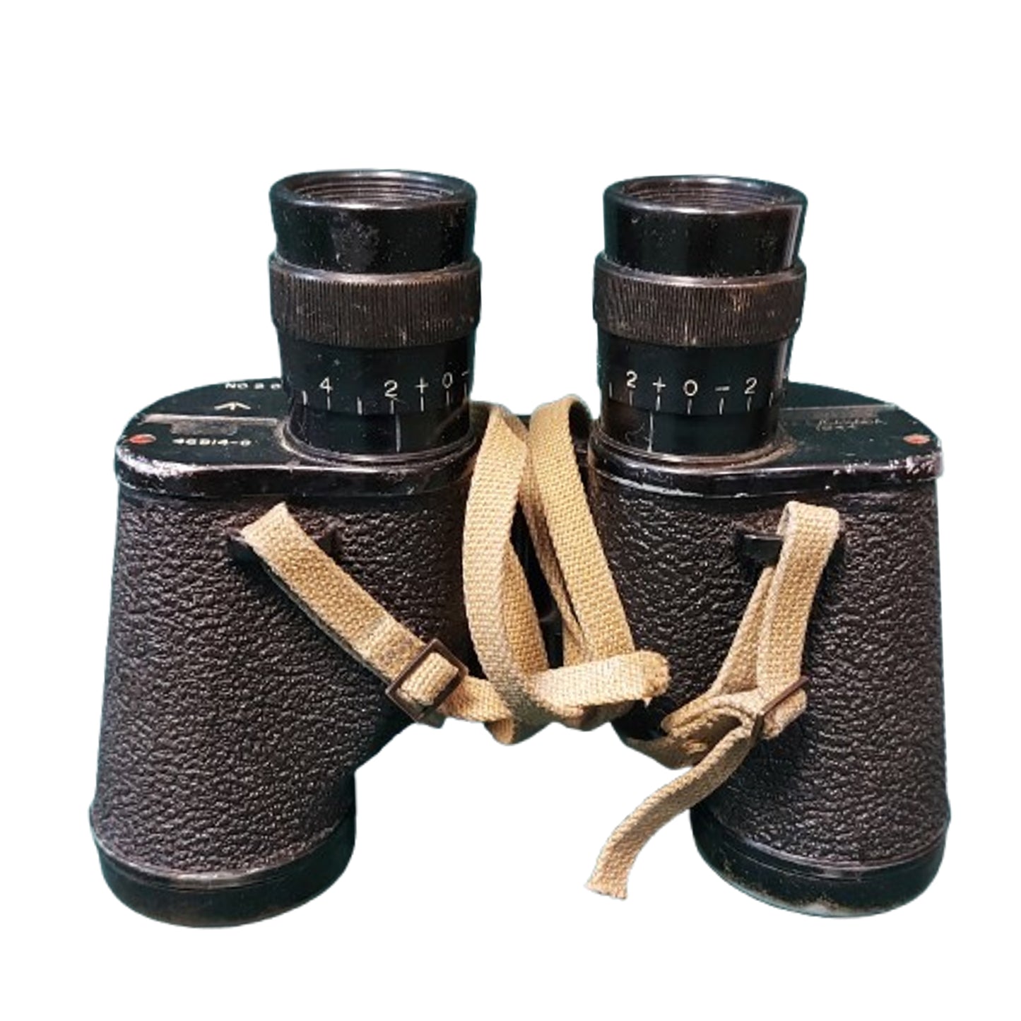 WW2 Canadian Army REL Binoculars In Case 1944