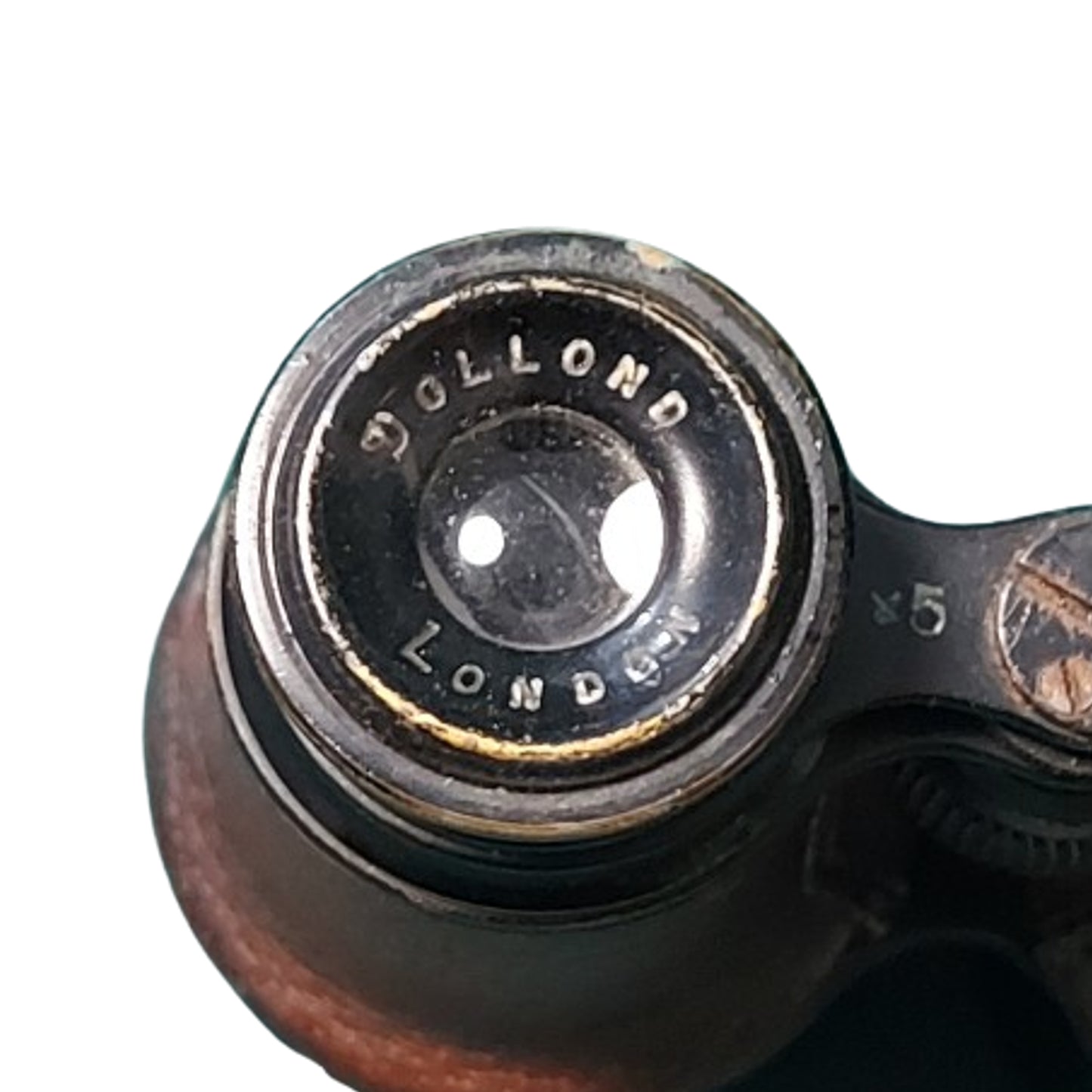 Pre-WW1 British Boer War Era Field Binoculars In Case
