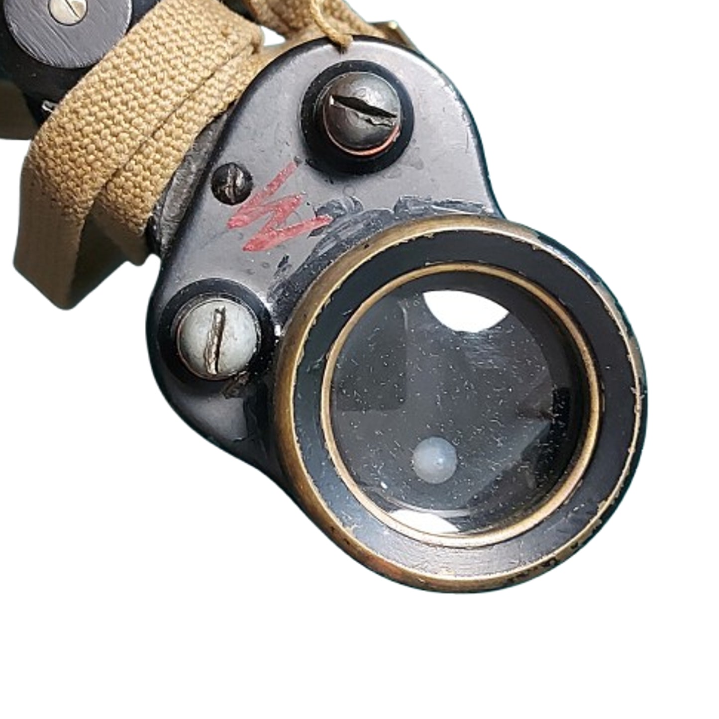 WW2 British Canadian Binoculars in P37 Case