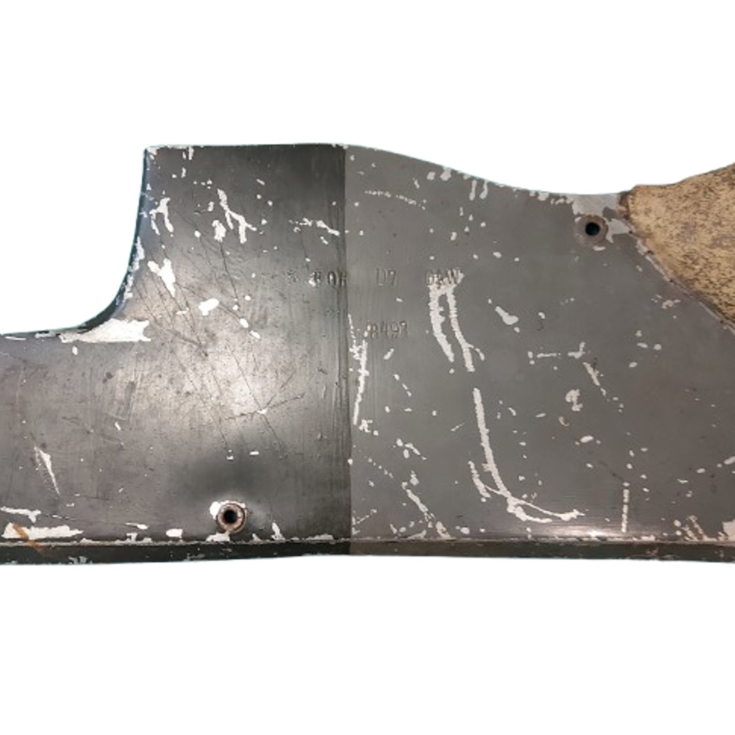 WW1 Canadian Captured Fokker D.VII Front Side Panel Number 8493 With Research