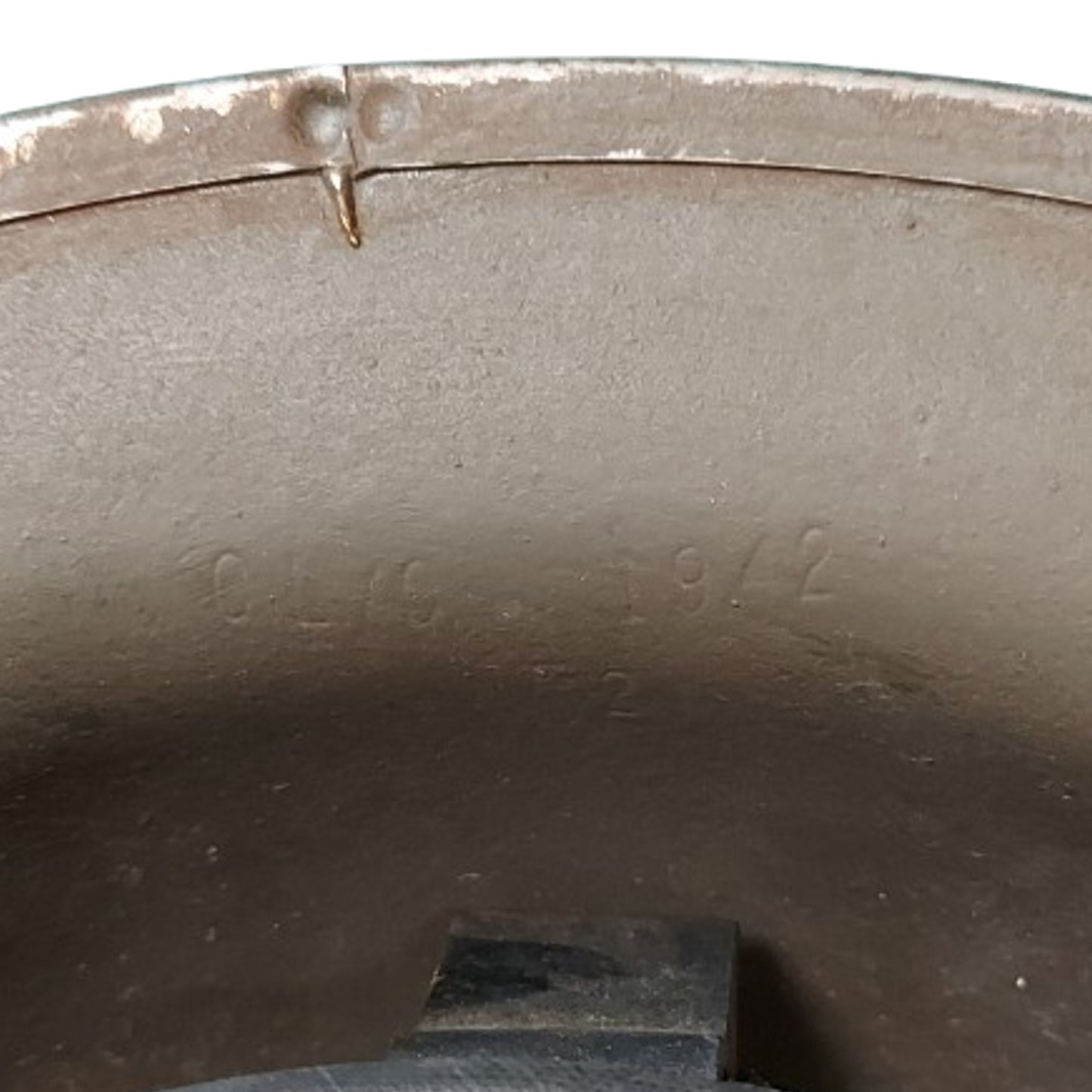 WW2 Canadian RCHA Royal Canadian Horse Artillery Flashed Helmet 1942