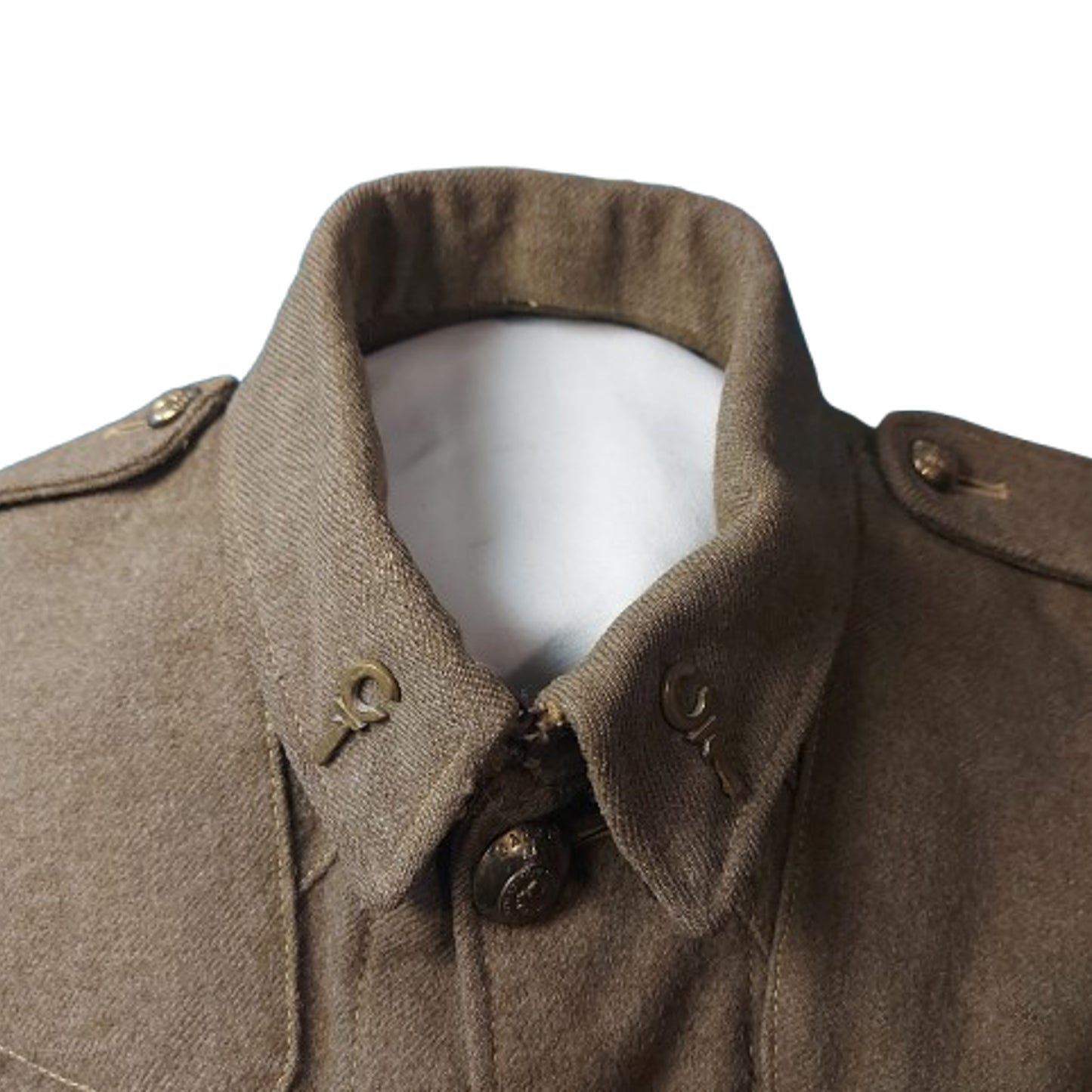 WW1 Canadian CEF 1st Battalion 5 Button Tunic Ontario Regiment