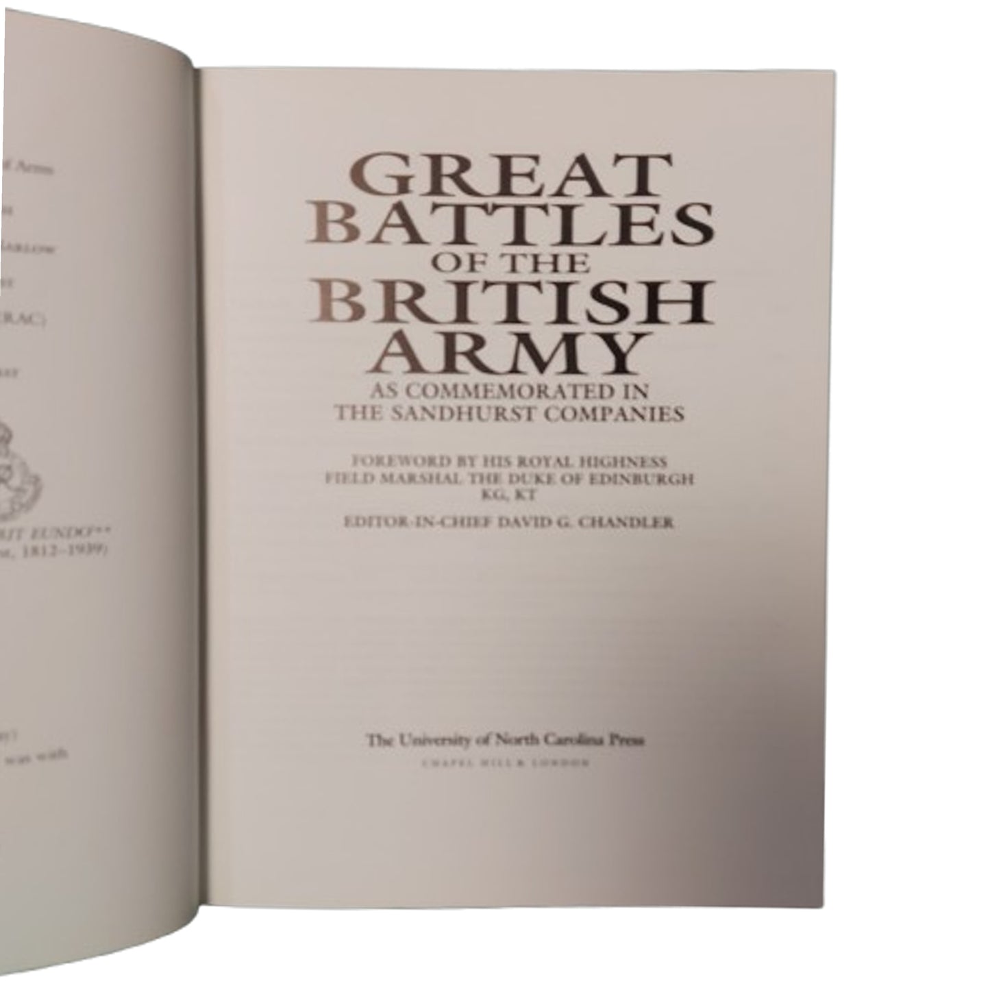 Great Battles Of The British Army Book