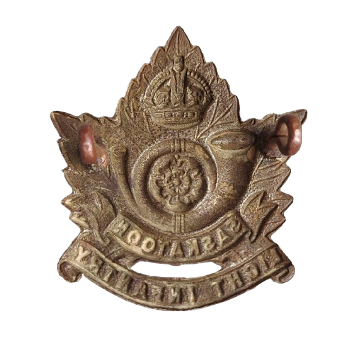 WW2 Canadian Saskatoon Light Infantry Cap Badge