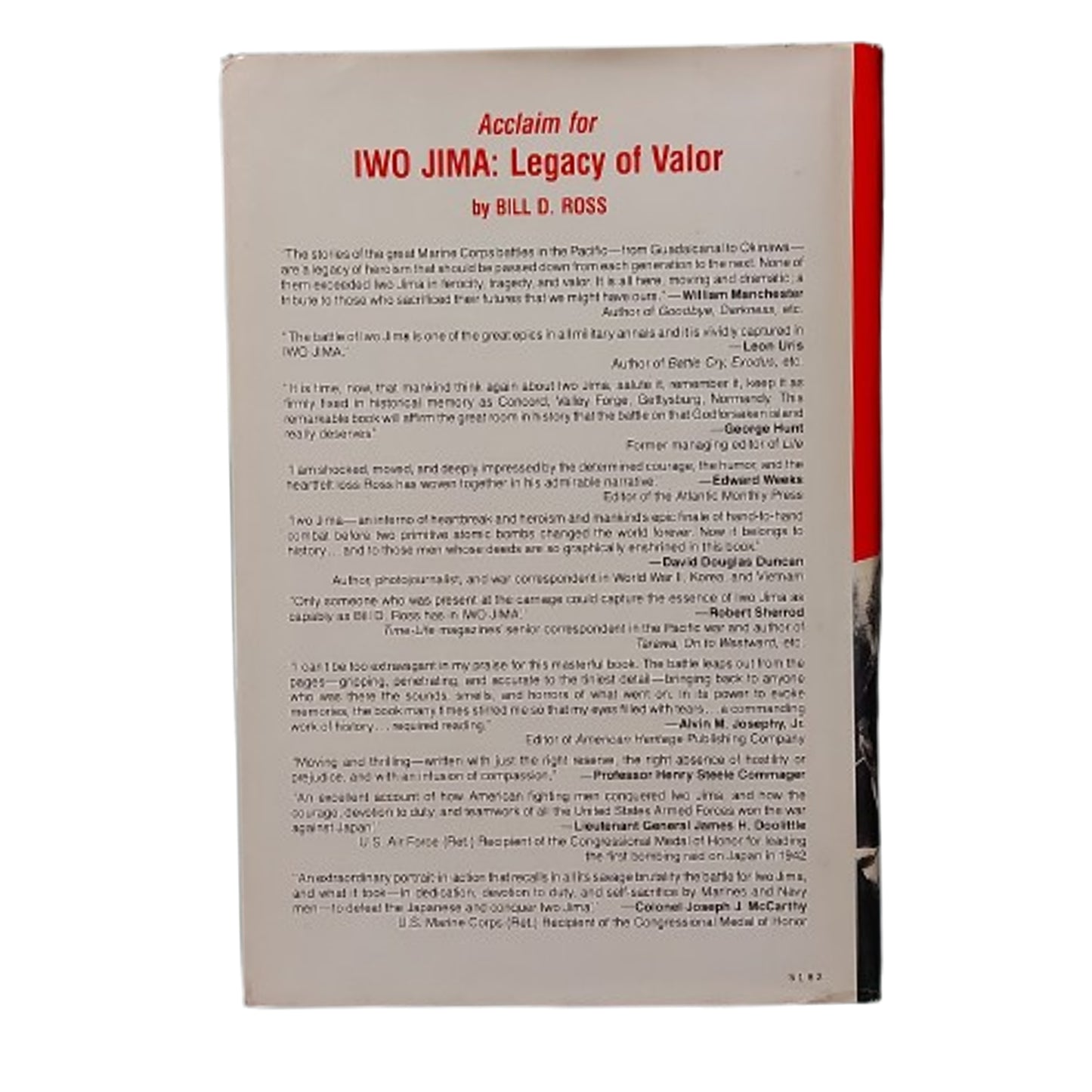 Iwo Jima Legacy Of Valor Book