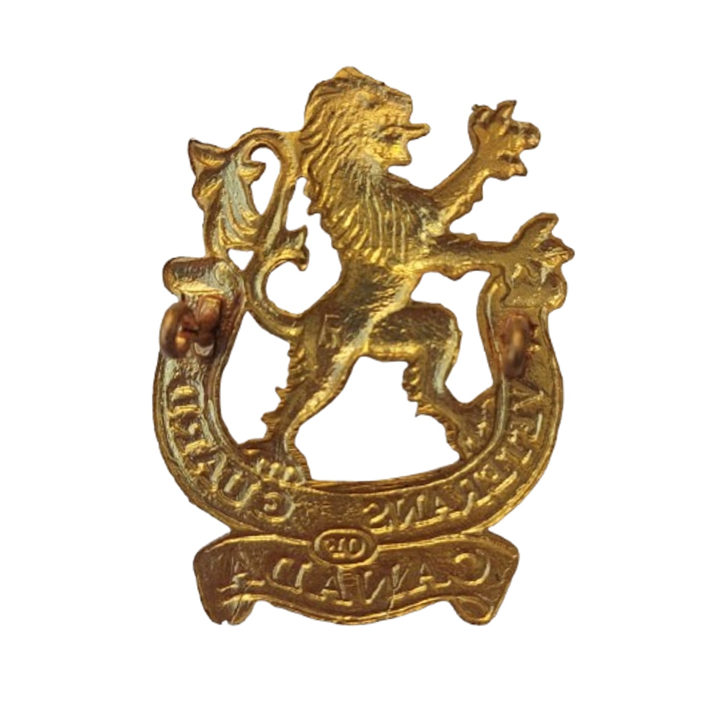 WW2 Canadian Veterans Guard Of Canada Officer's Cap Badge