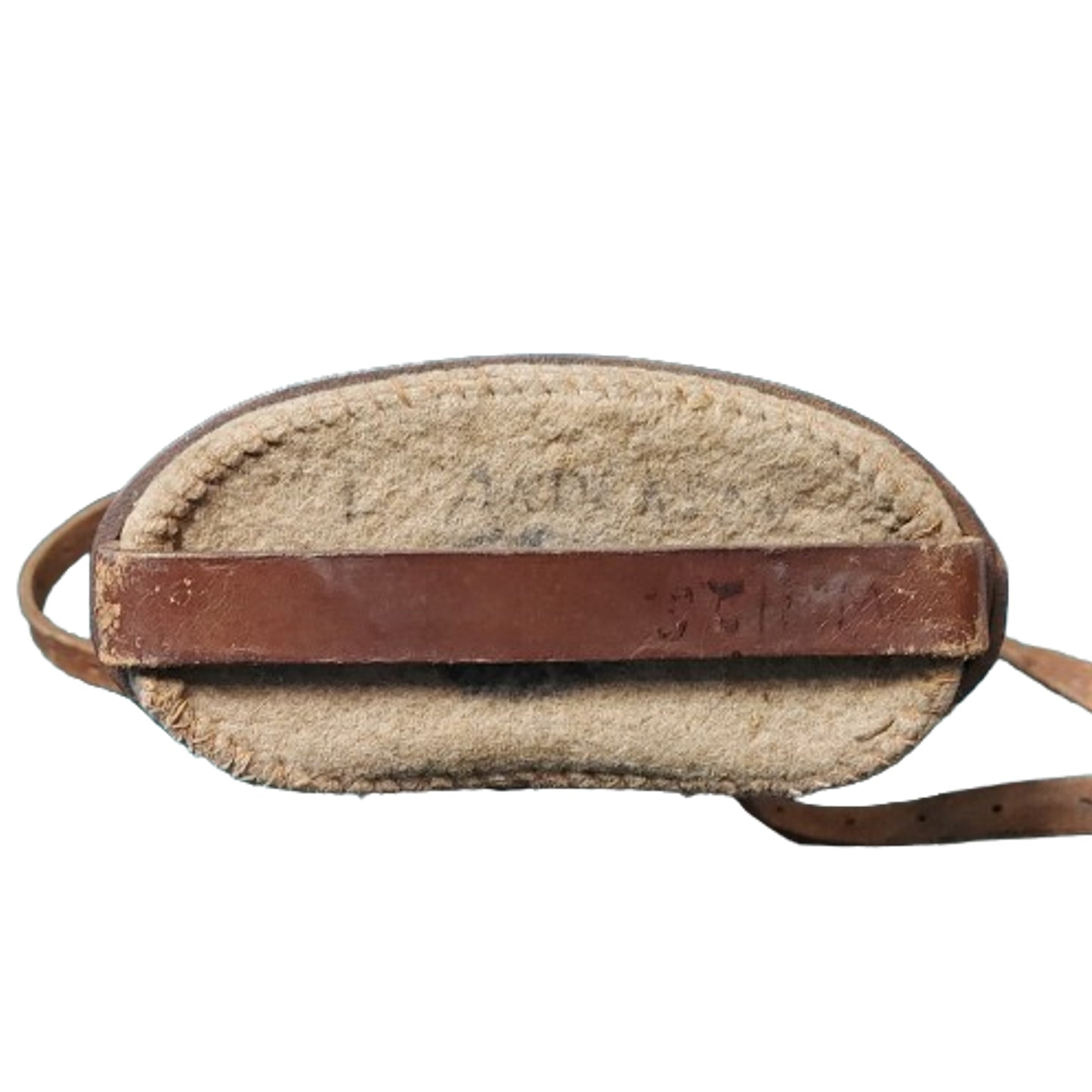WW1 Canadian CEF Named Dismounted Canteen With Carrier And Cup