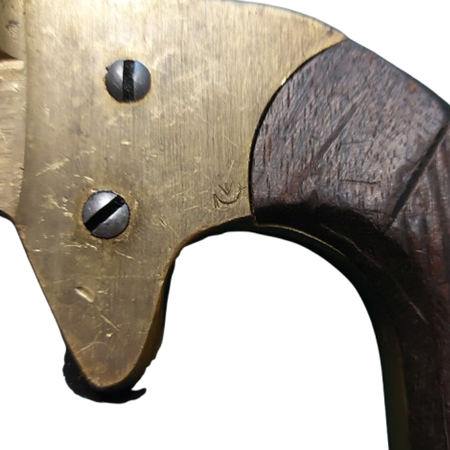 WW1 Canadian Issue AH. Fox Mk. IV Brass Flare Pistol C-Broadarrow