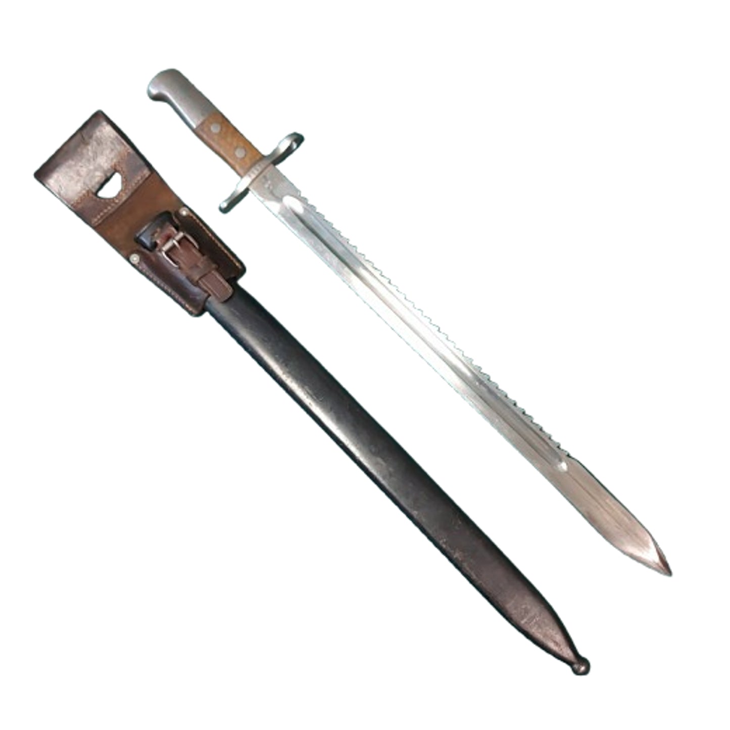 WW1 Swiss M1914 K31 Pioneer Sawback Bayonet