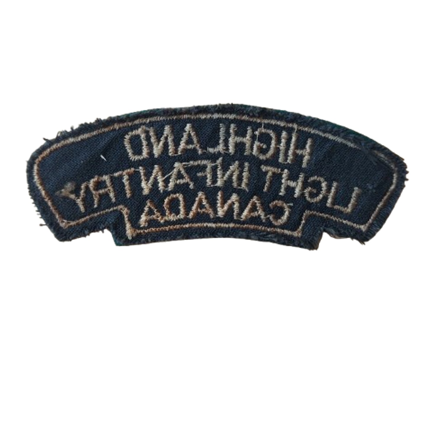 WW2 Canadian HLI Highland Light Infantry Shoulder Title