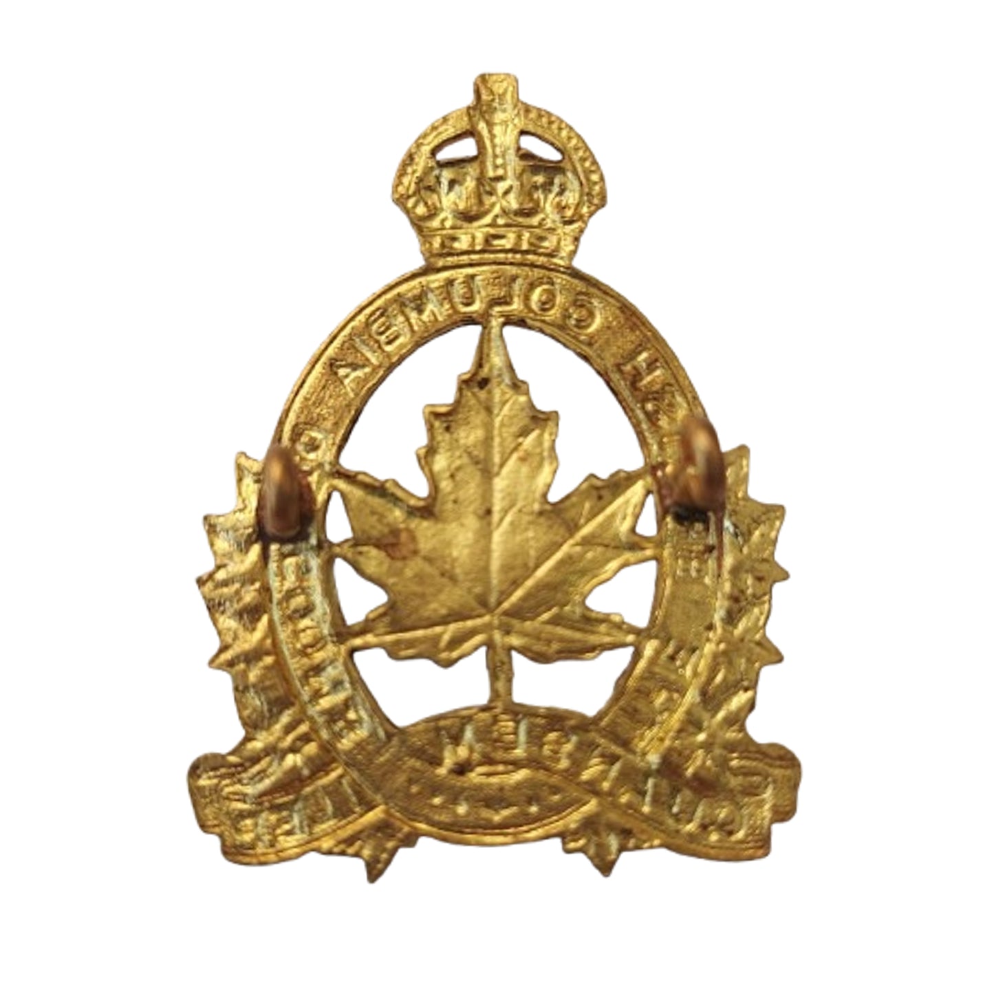 WW2 Canadian British Columbia Dragoons Cap Badge