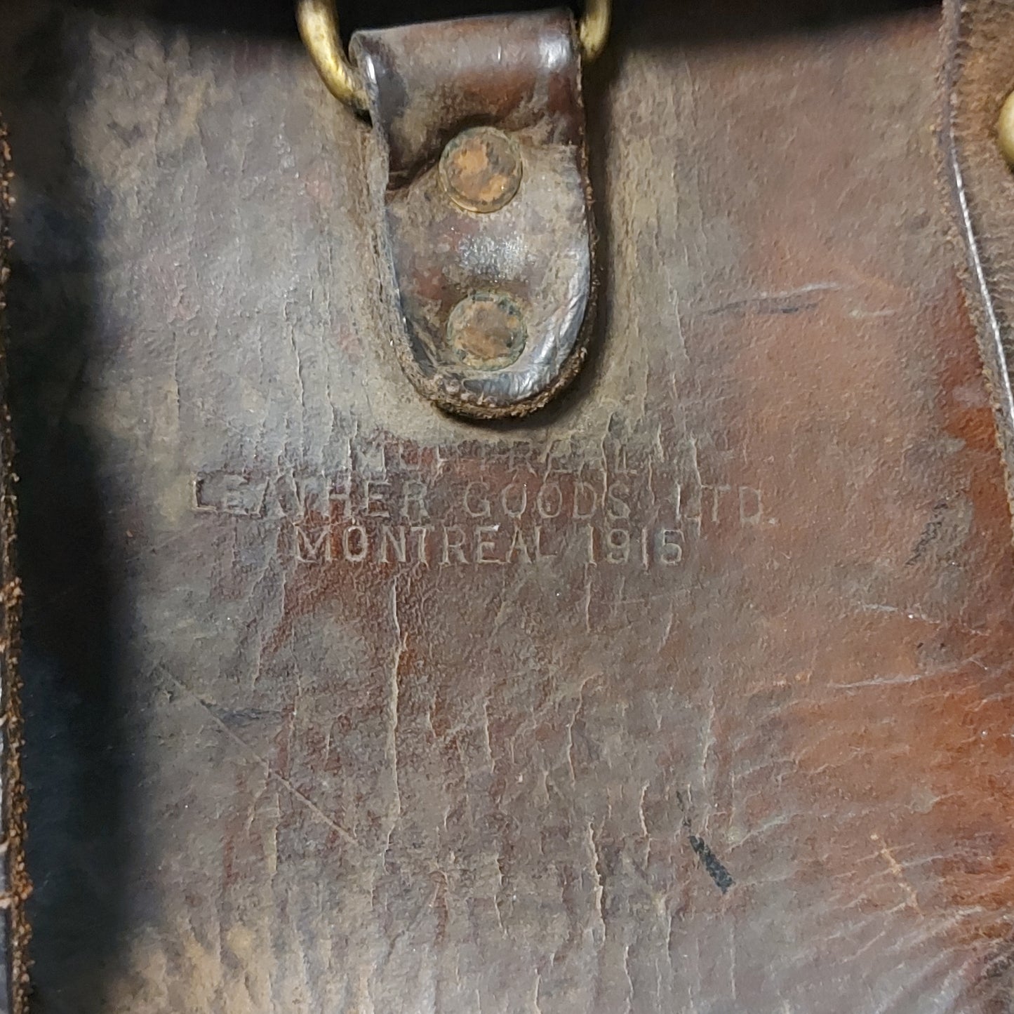 WW1 Canadian Pattern 1916 Dismount Ammunition Pouch