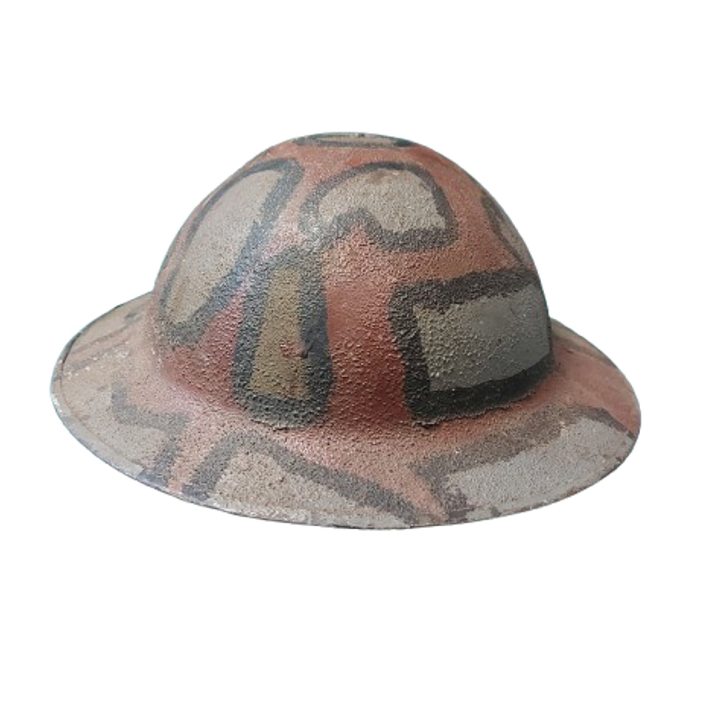 WW1 British Army Camouflage Pattern Field Helmet Shell FS 45