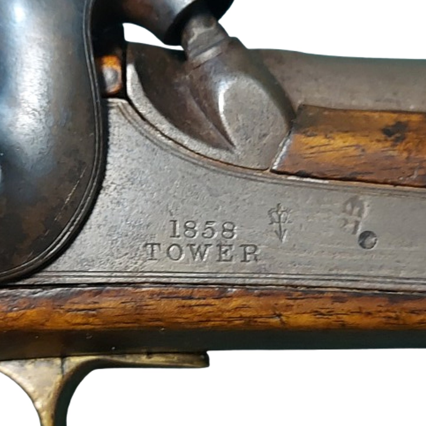 Pre-WW1 British Antique 1858 Tower Percussion Cavalry Pistol