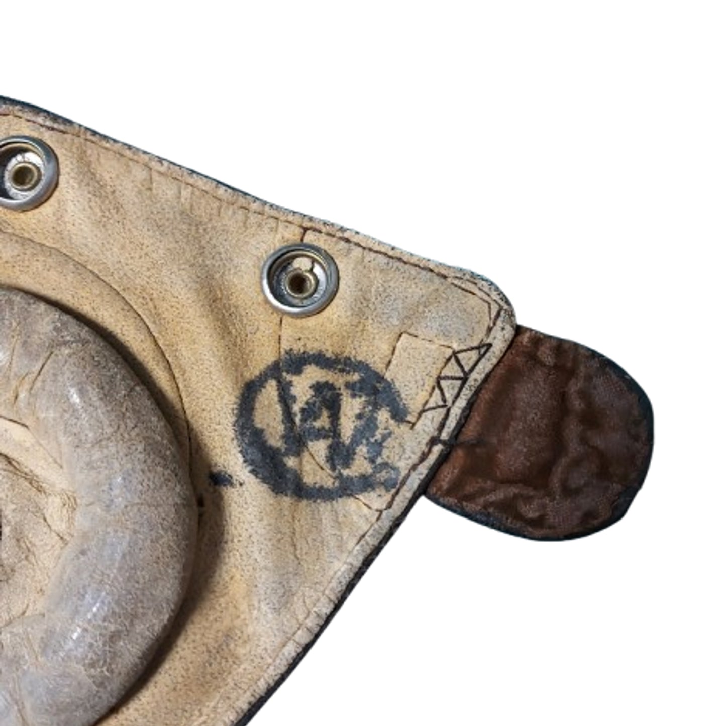 WW2 British RAF Royal Air Force Type-B Leather Flight Helmet 1939