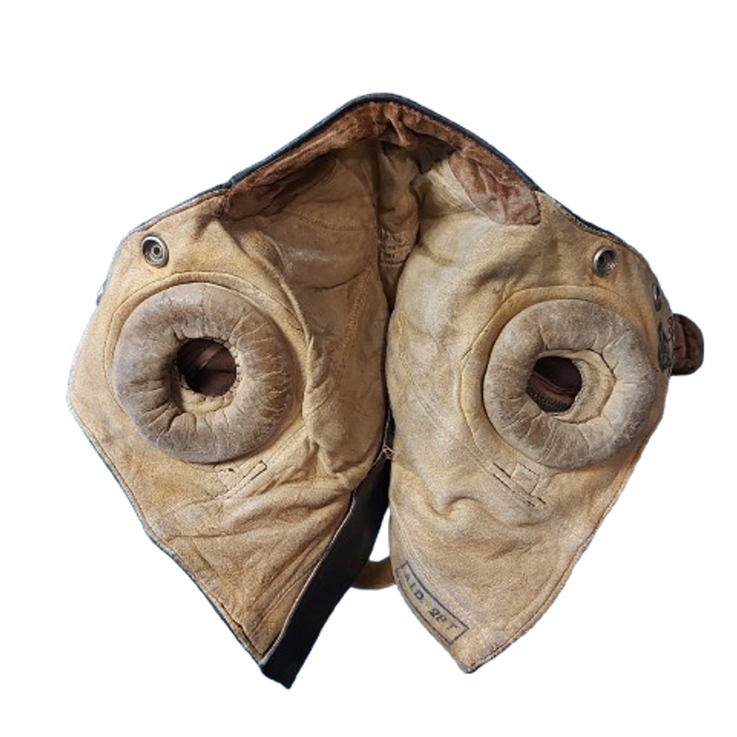 WW2 British RAF Royal Air Force Type-B Leather Flight Helmet 1939