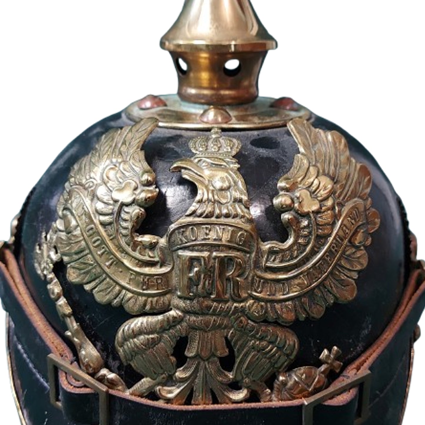 WW1 Imperial German M95 Prussian Pickelhaube Helmet