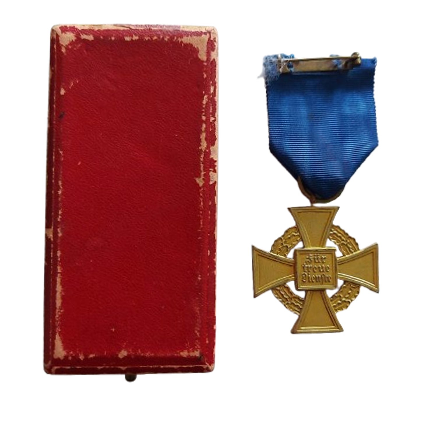 WW2 German NSDAP Cased 40 Year Faithful Service Medal