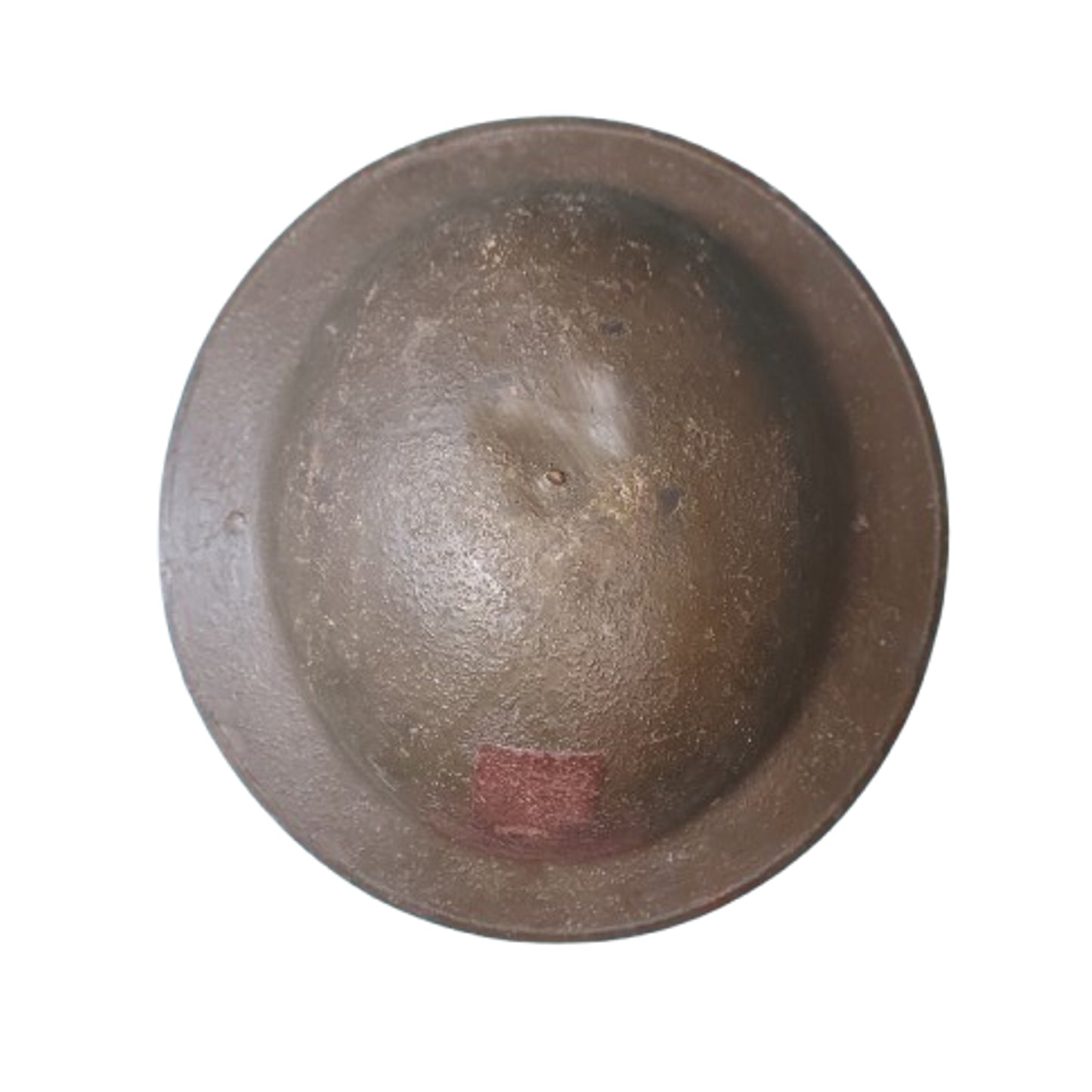 WW1 Canadian CEF 10th Battalion Calgary Div Painted Helmet