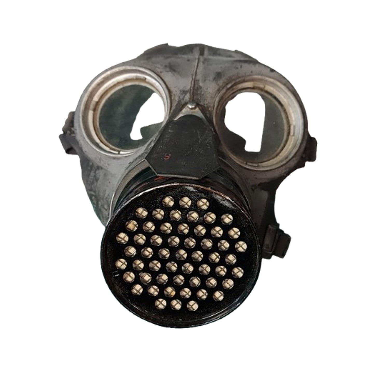 WW2 British Civil Defence Gas Mask In Carry Bag 1942