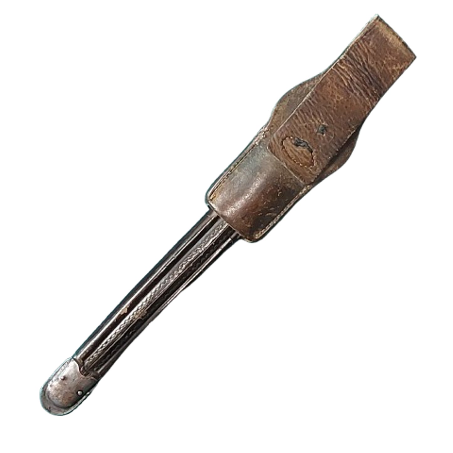 Pre-WW1 Italian Carcano Bayonet With Scabbard And Frog