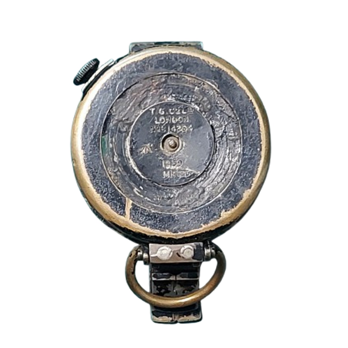 WW2 British Mk.III Field Compass In Canadian P37 Case