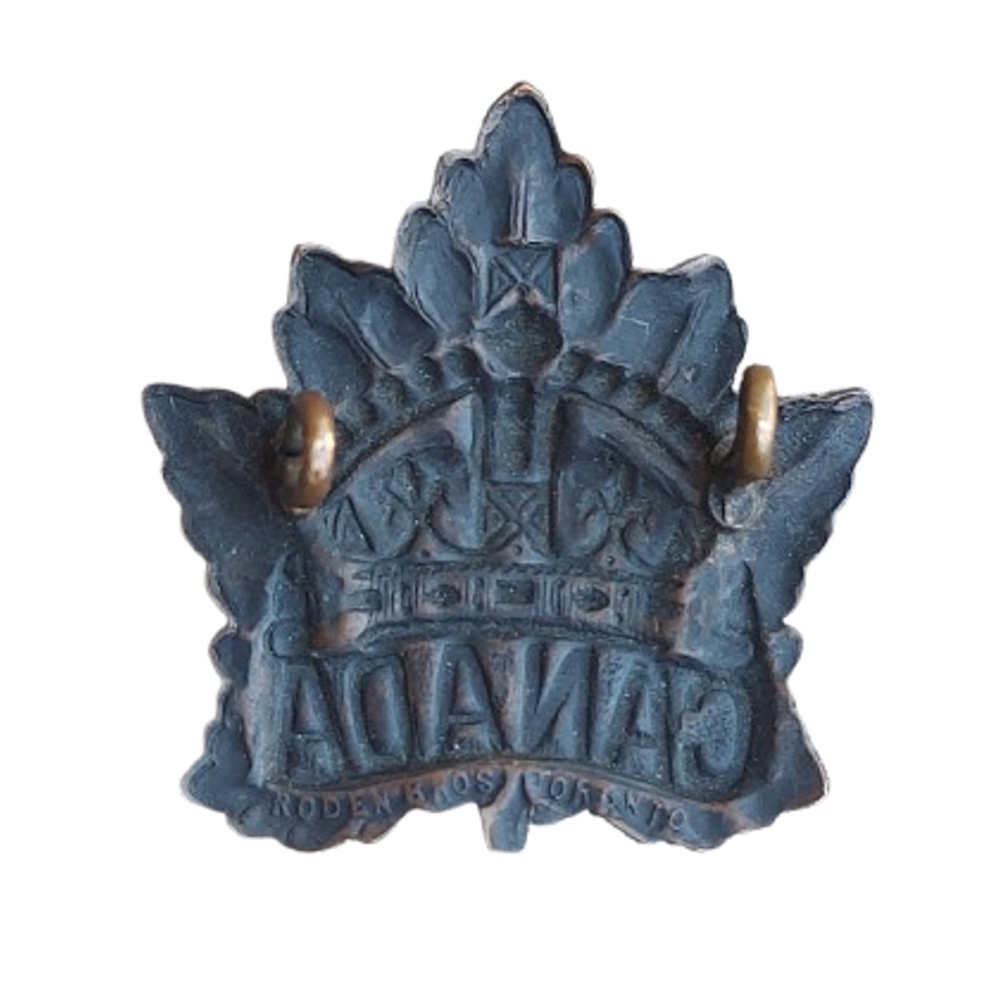 WW1 Canadian CEF General Service Cap Badge