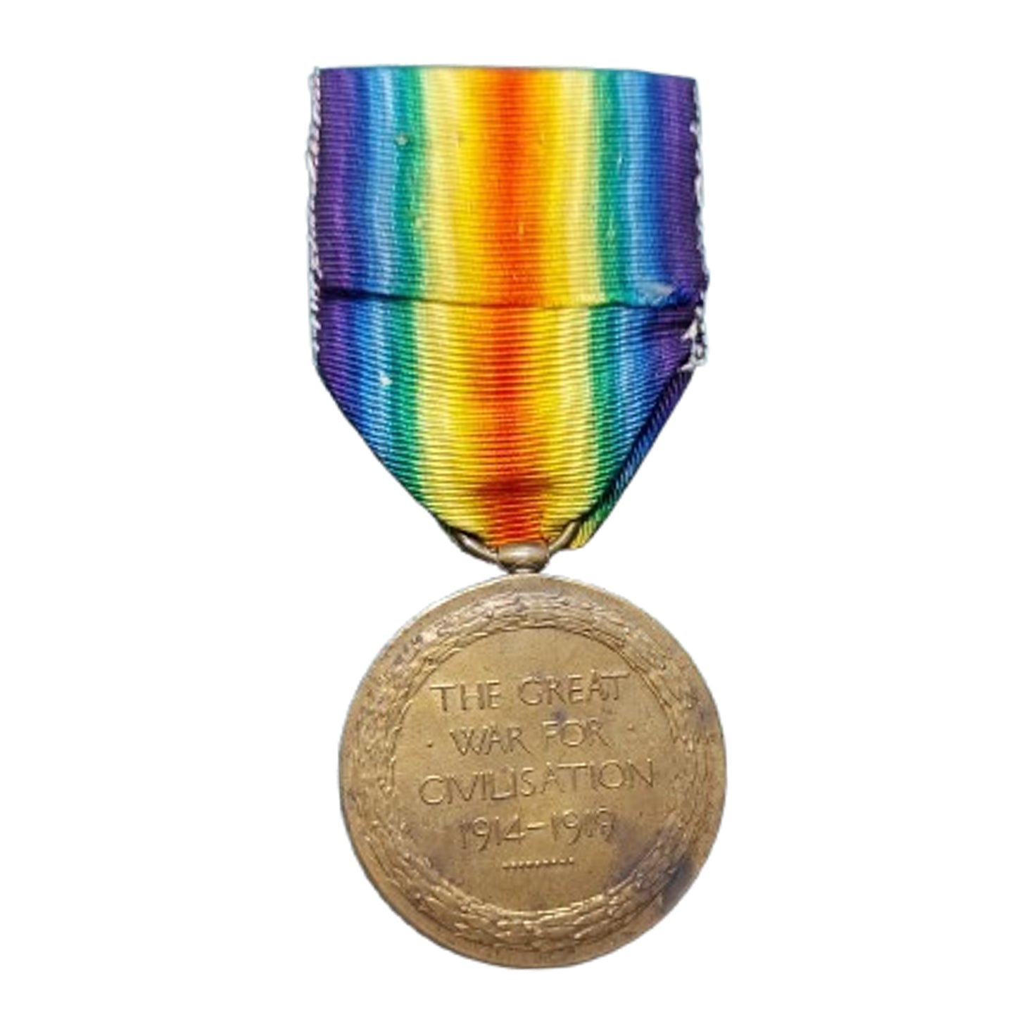 WW1 Canadian Officer's Victory Medal Canadian Engineers