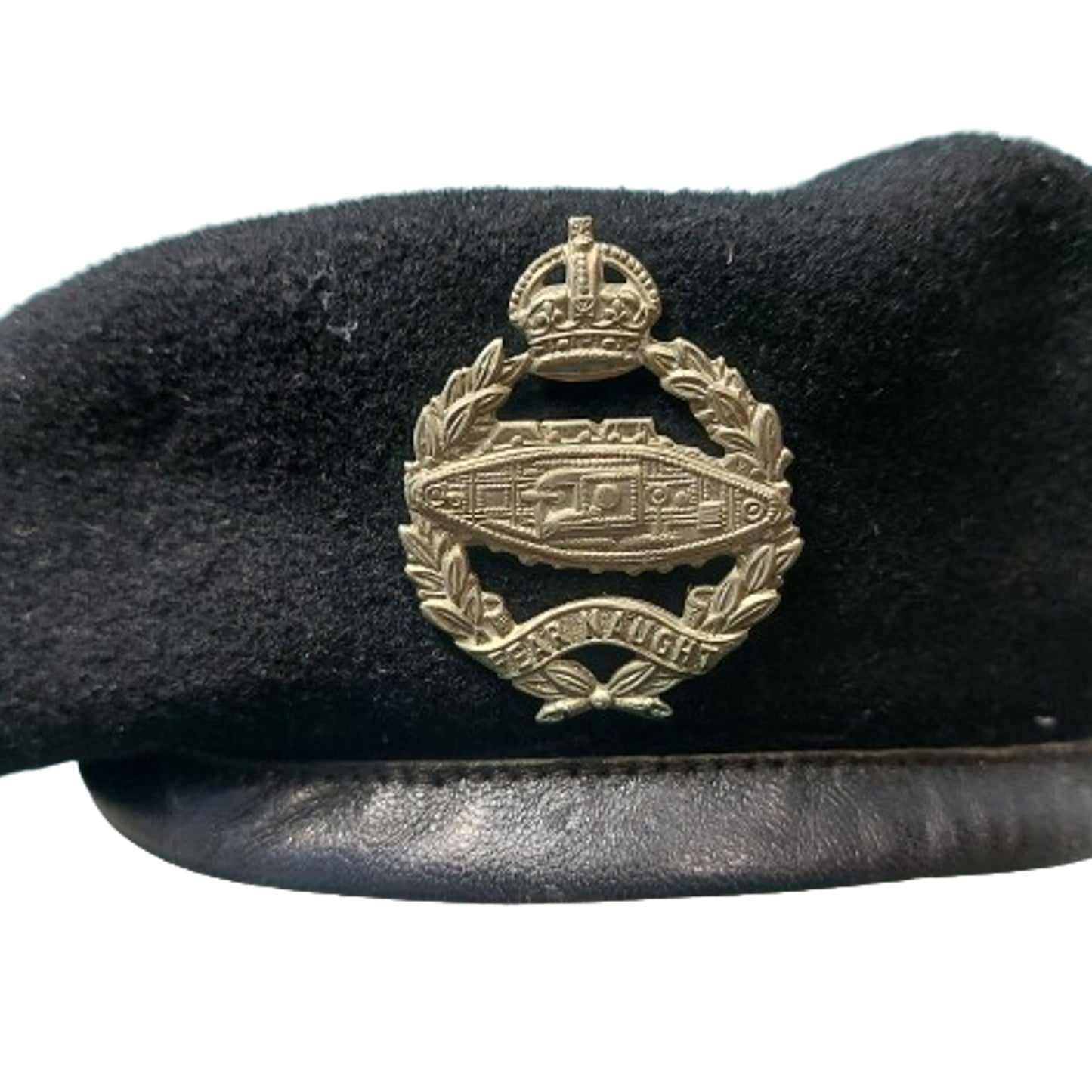 WW2 British Royal Tank Regiment Beret With Badge 1944