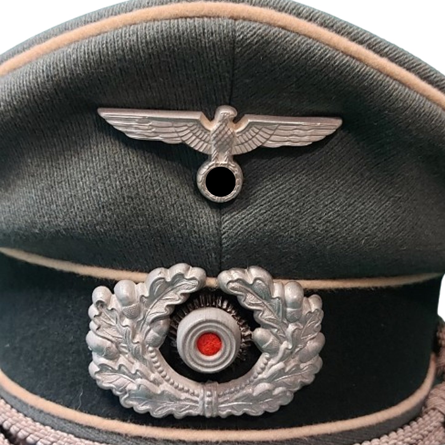 WW2 German Army Officer's Visor Cap